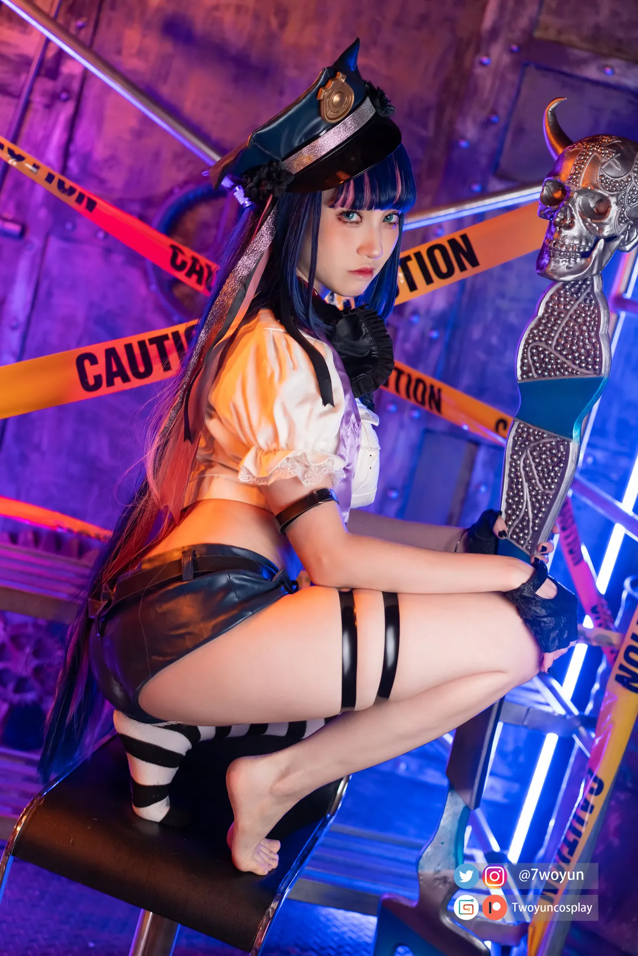 Twoyun - Officer Stocking-erohere19.webp