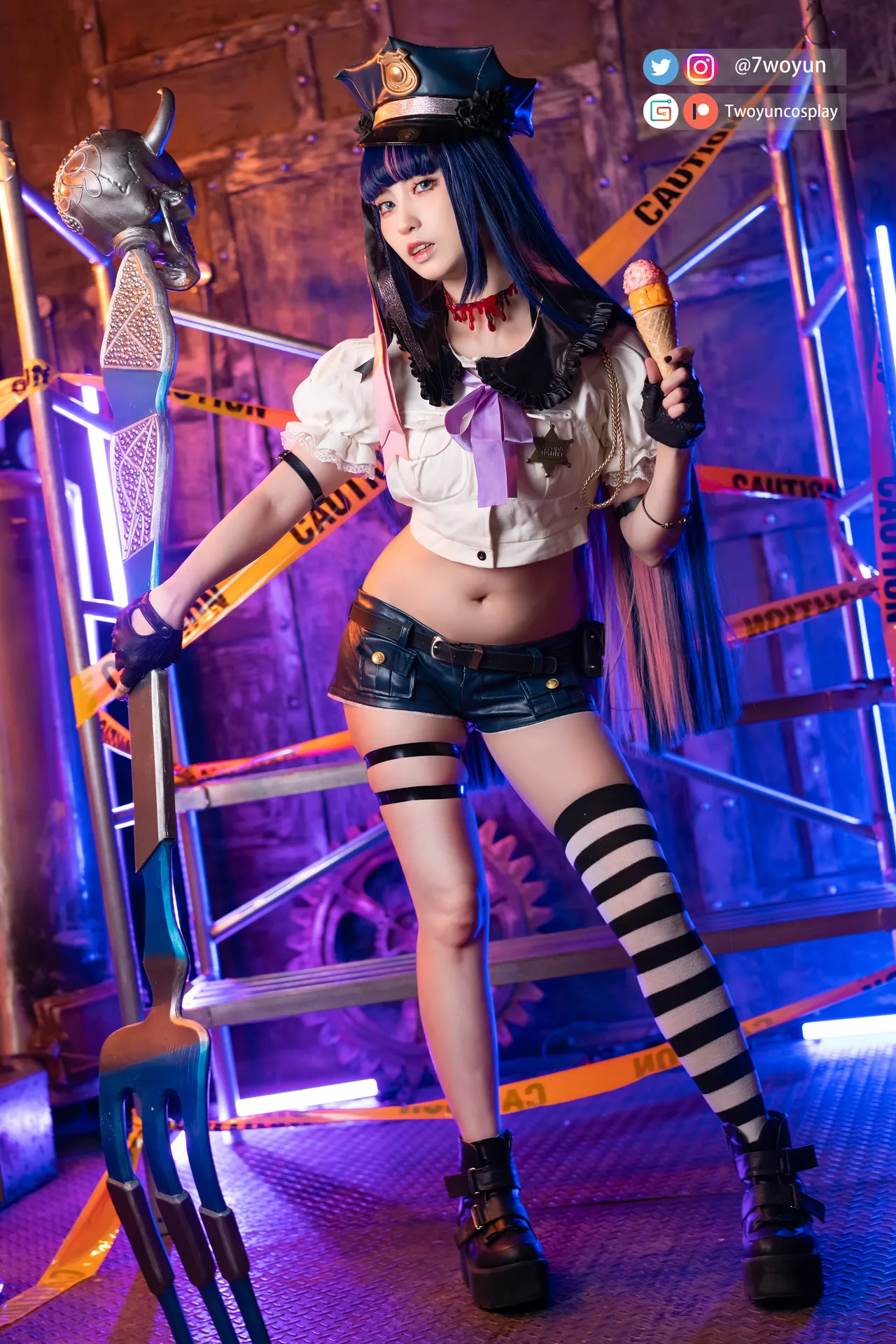 Twoyun - Officer Stocking-erohere35.webp