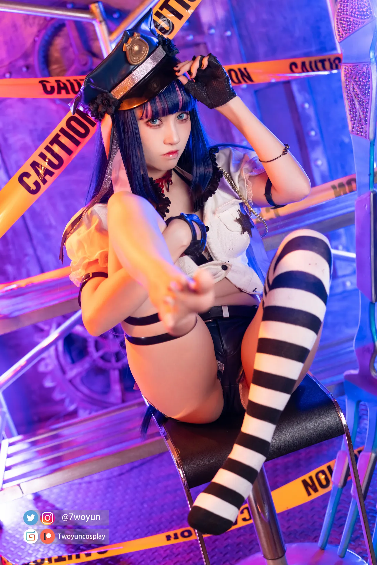 Twoyun - Officer Stocking-erohere37.webp