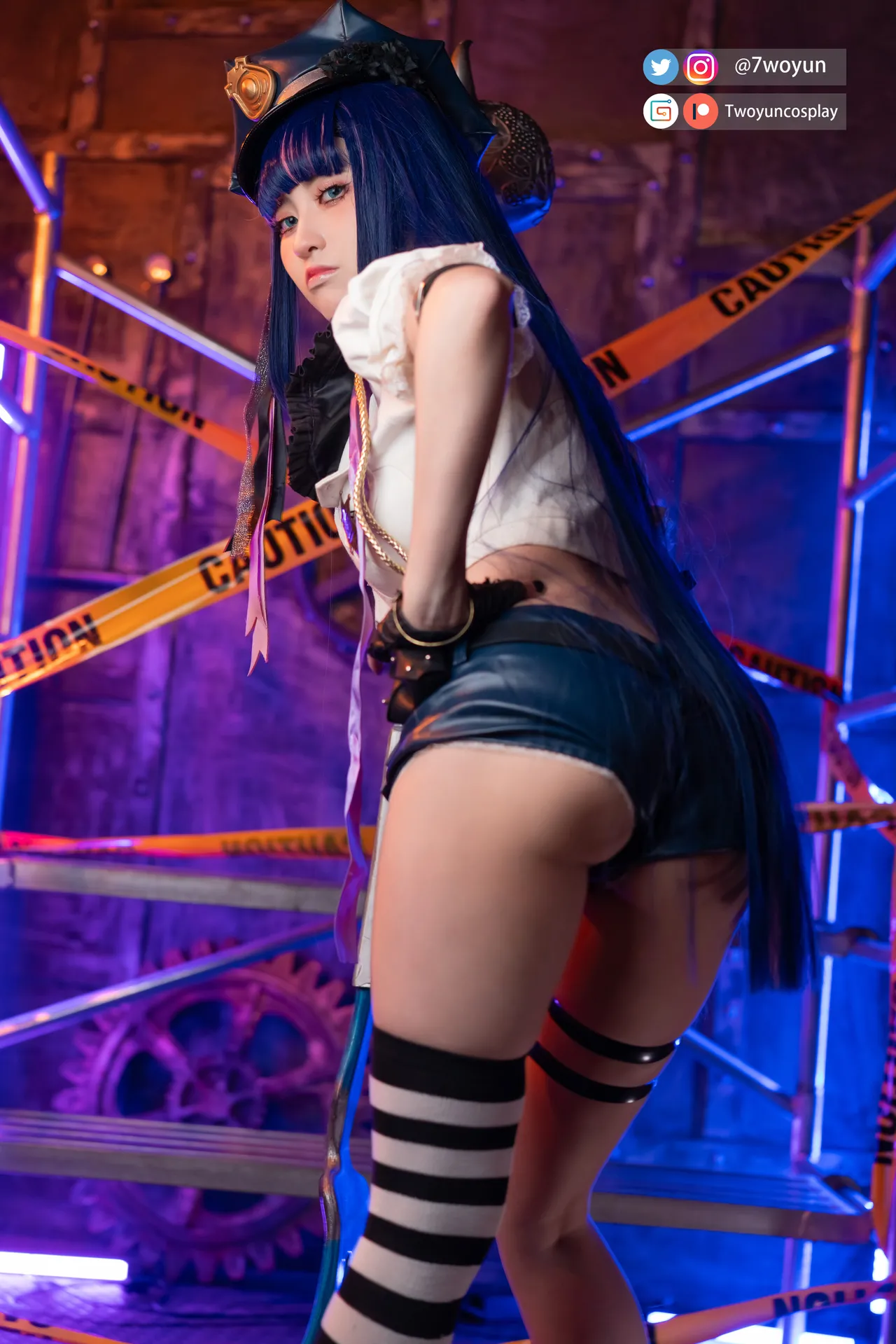Twoyun - Officer Stocking-erohere8.webp