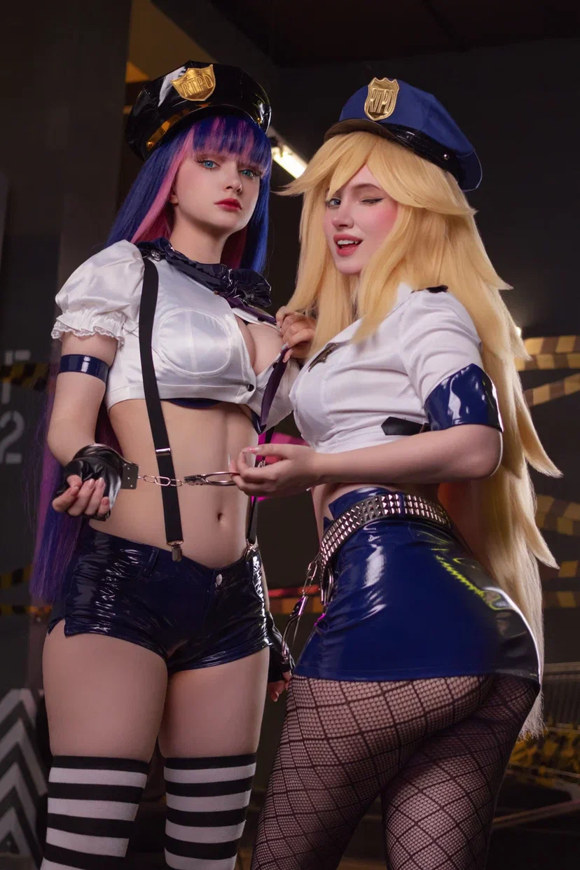 Ulichan & Hologana - Panty & Stocking police-erohere3.webp