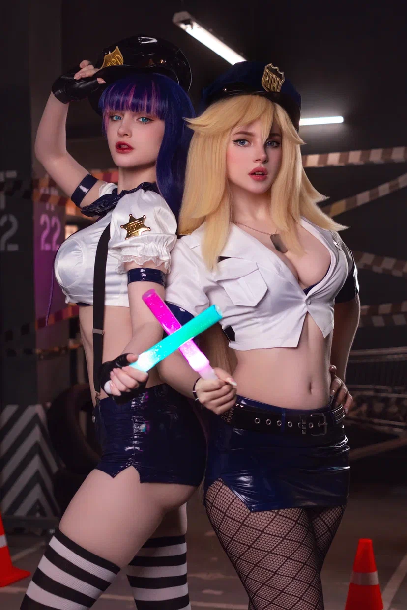 Ulichan & Hologana - Panty & Stocking police-erohere7.webp