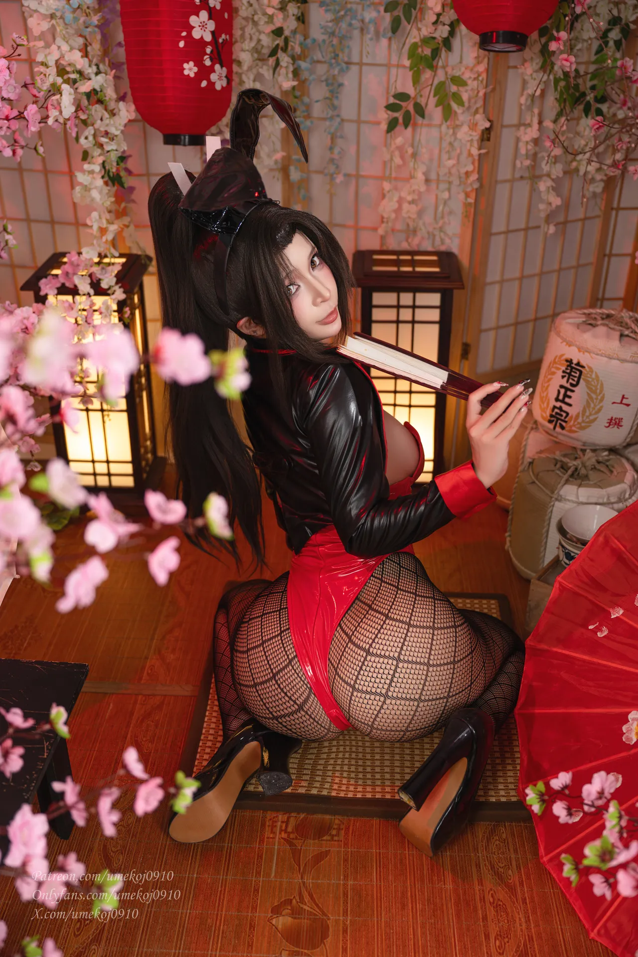 Umeko J - Mai Shiranui Bunny「Street Fighter 6」-erohere29.webp