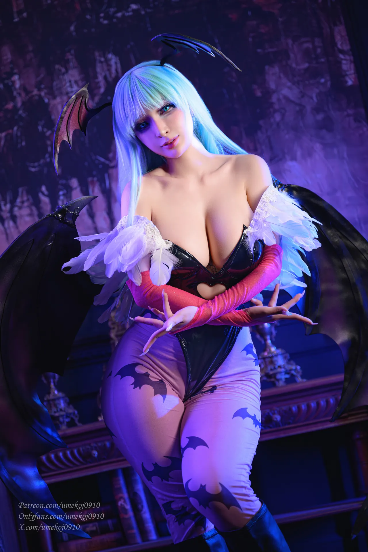Umeko J - Morrigan Aensland (Darkstalkers)-erohere10.webp