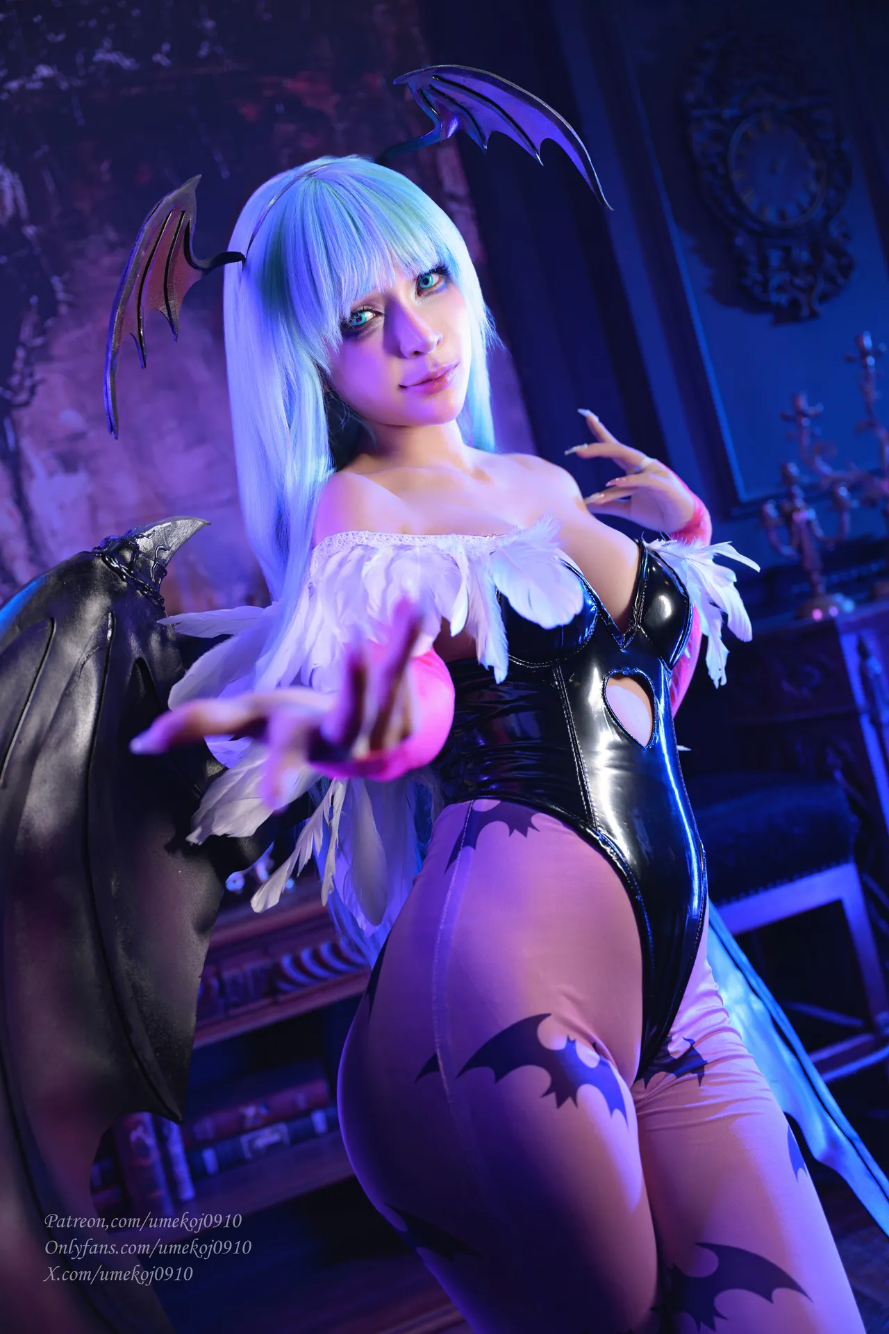 Umeko J - Morrigan Aensland (Darkstalkers)-erohere12.webp
