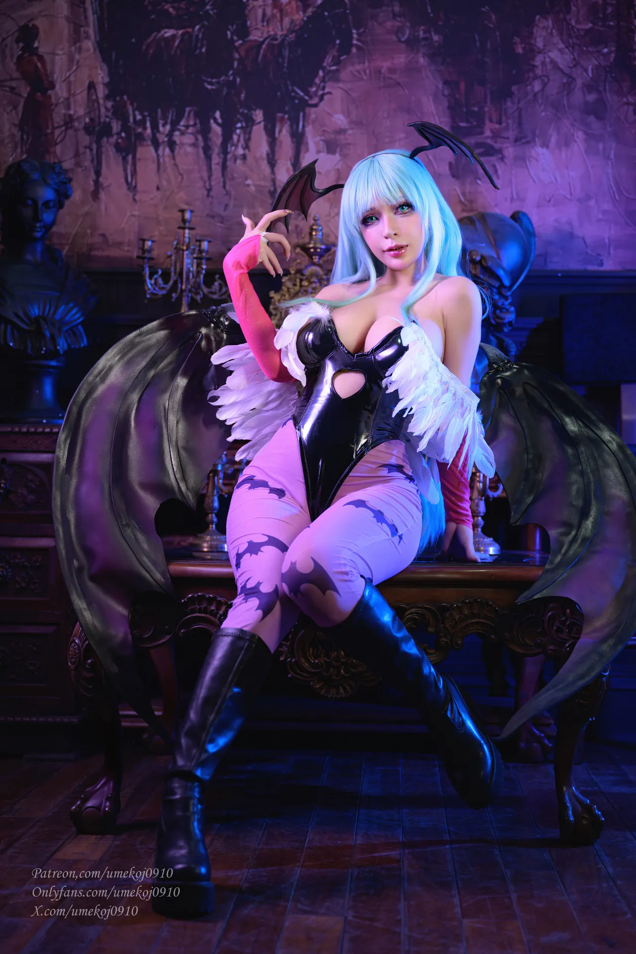 Umeko J - Morrigan Aensland (Darkstalkers)-erohere19.webp