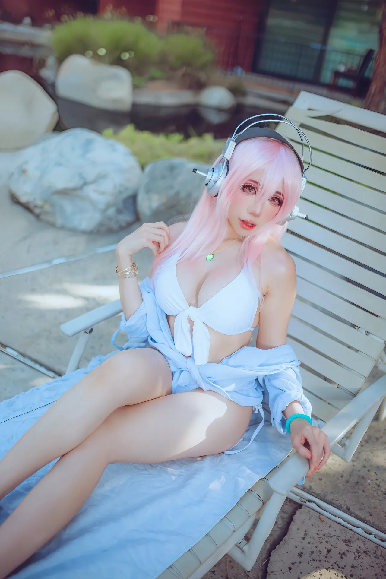 Usagi Christy - Super Sonico bikini-erohere15.webp