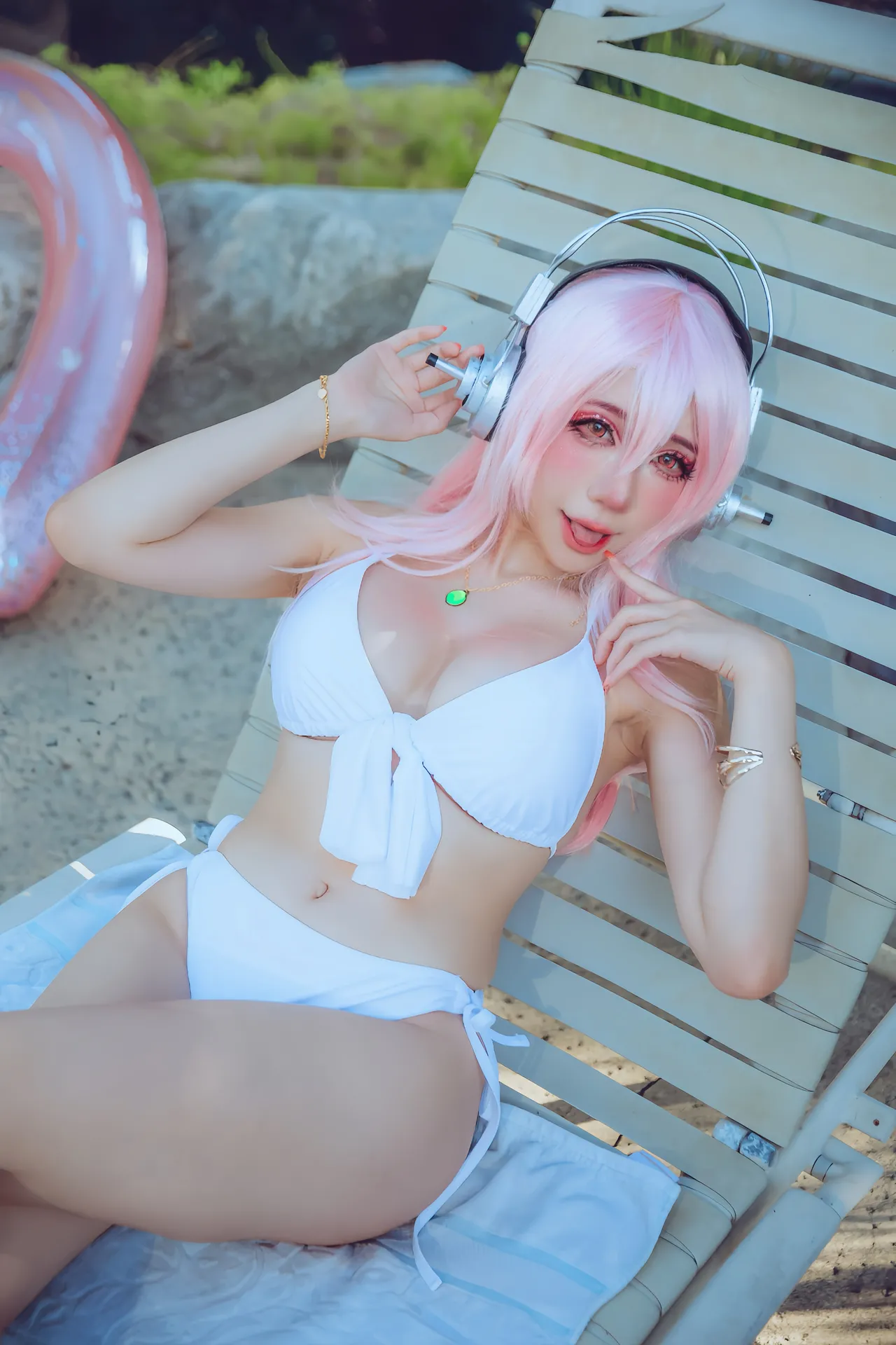 Usagi Christy - Super Sonico bikini-erohere32.webp