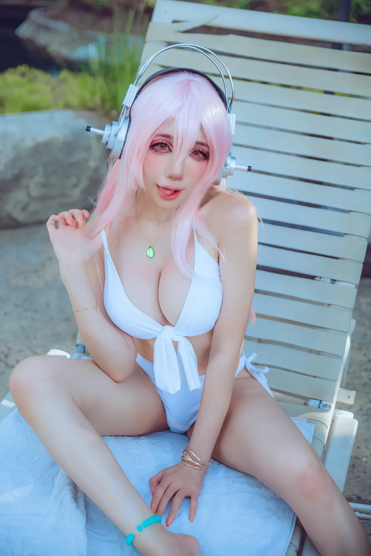 Usagi Christy - Super Sonico bikini-erohere38.webp