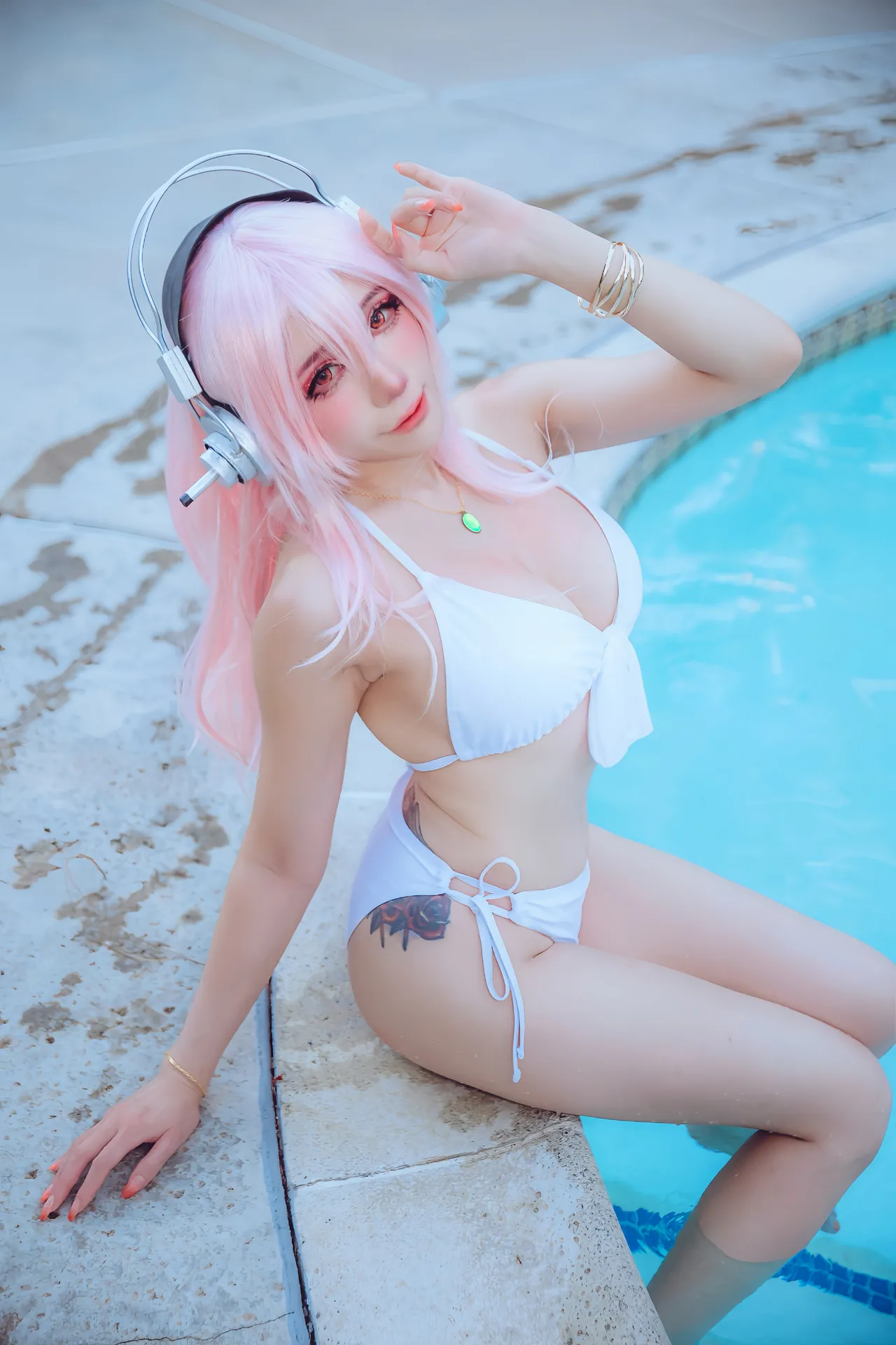 Usagi Christy - Super Sonico bikini-erohere50.webp
