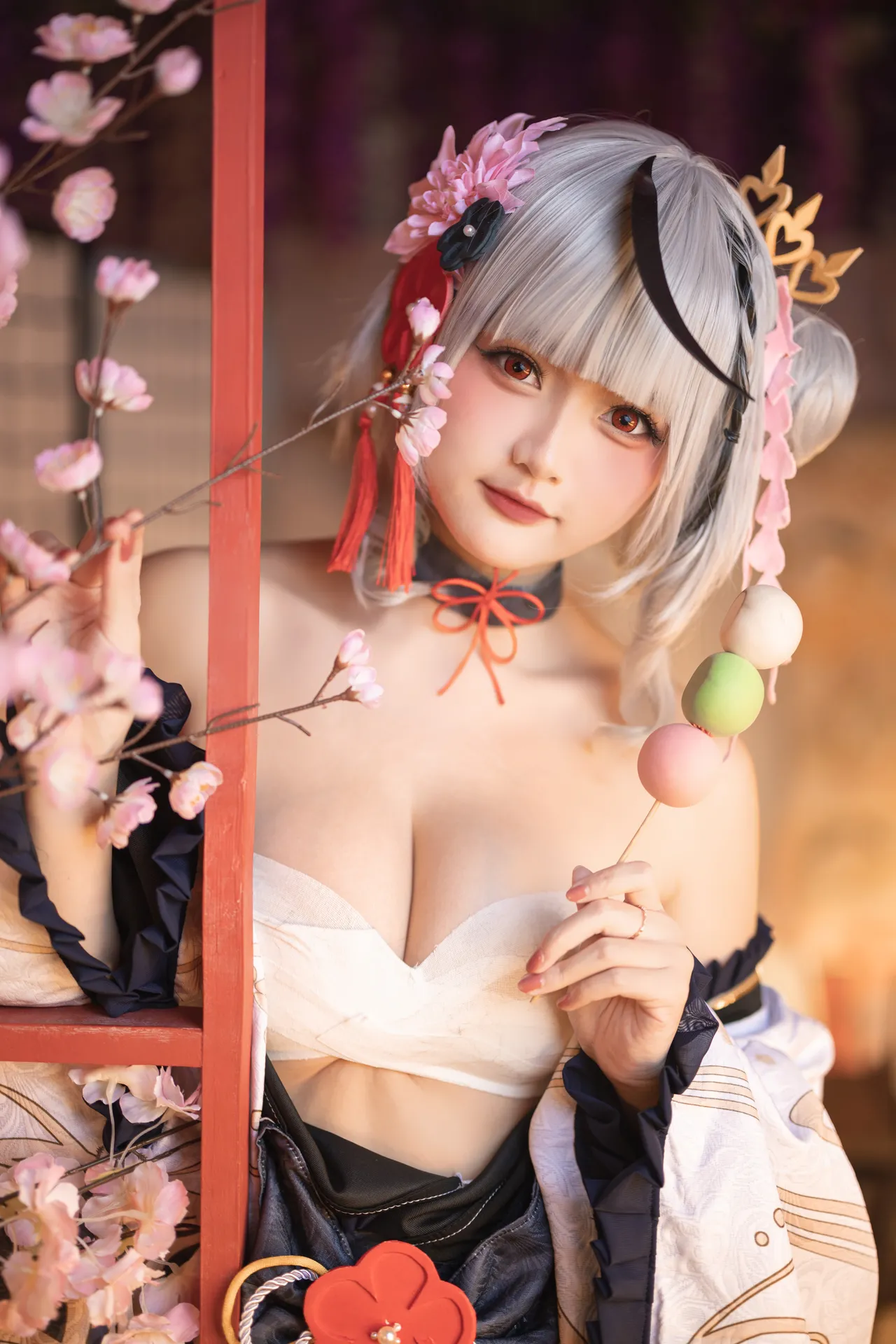 Xiaoyukiko - Sakamata Chloe Yukata-erohere12.webp