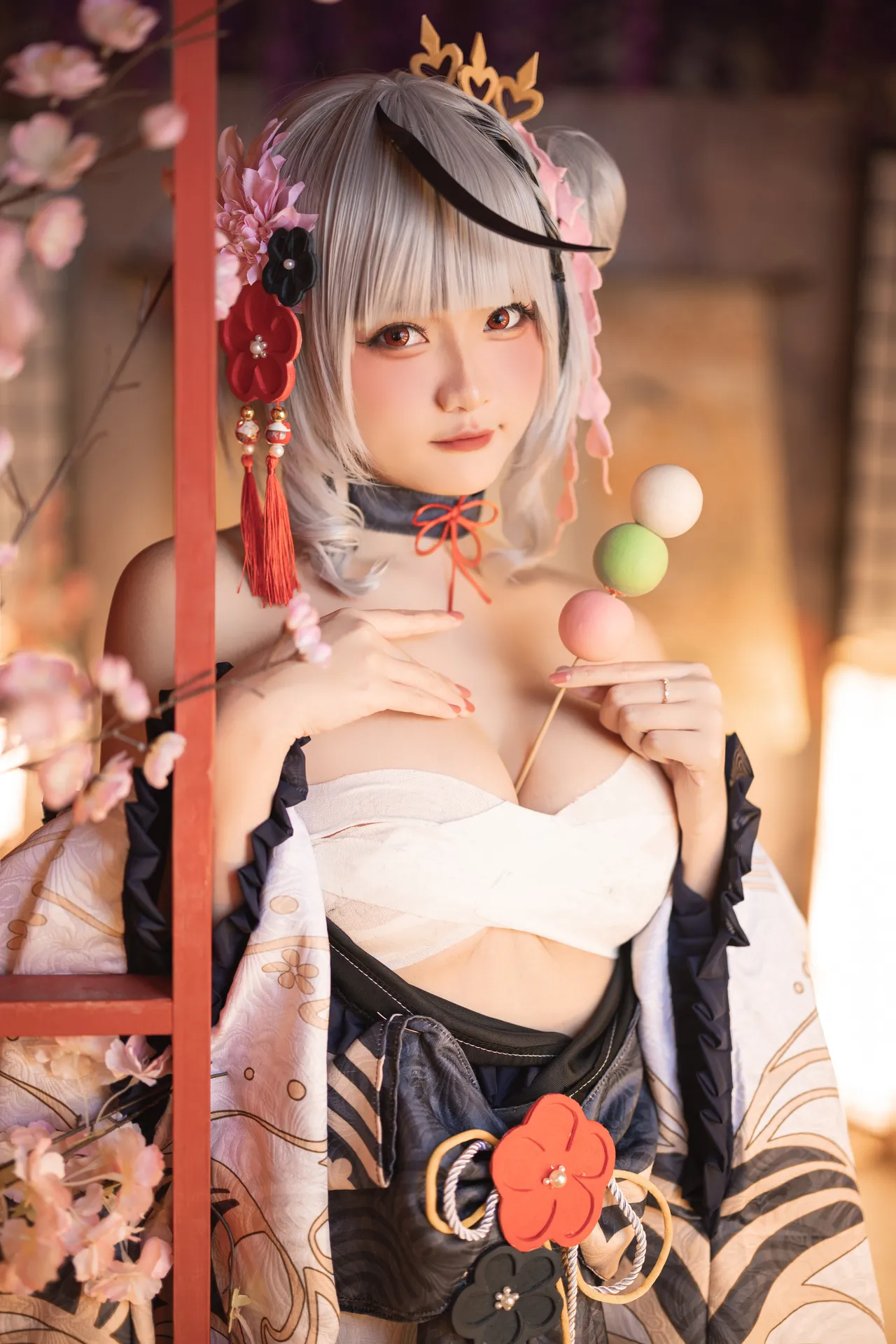 Xiaoyukiko - Sakamata Chloe Yukata-erohere13.webp