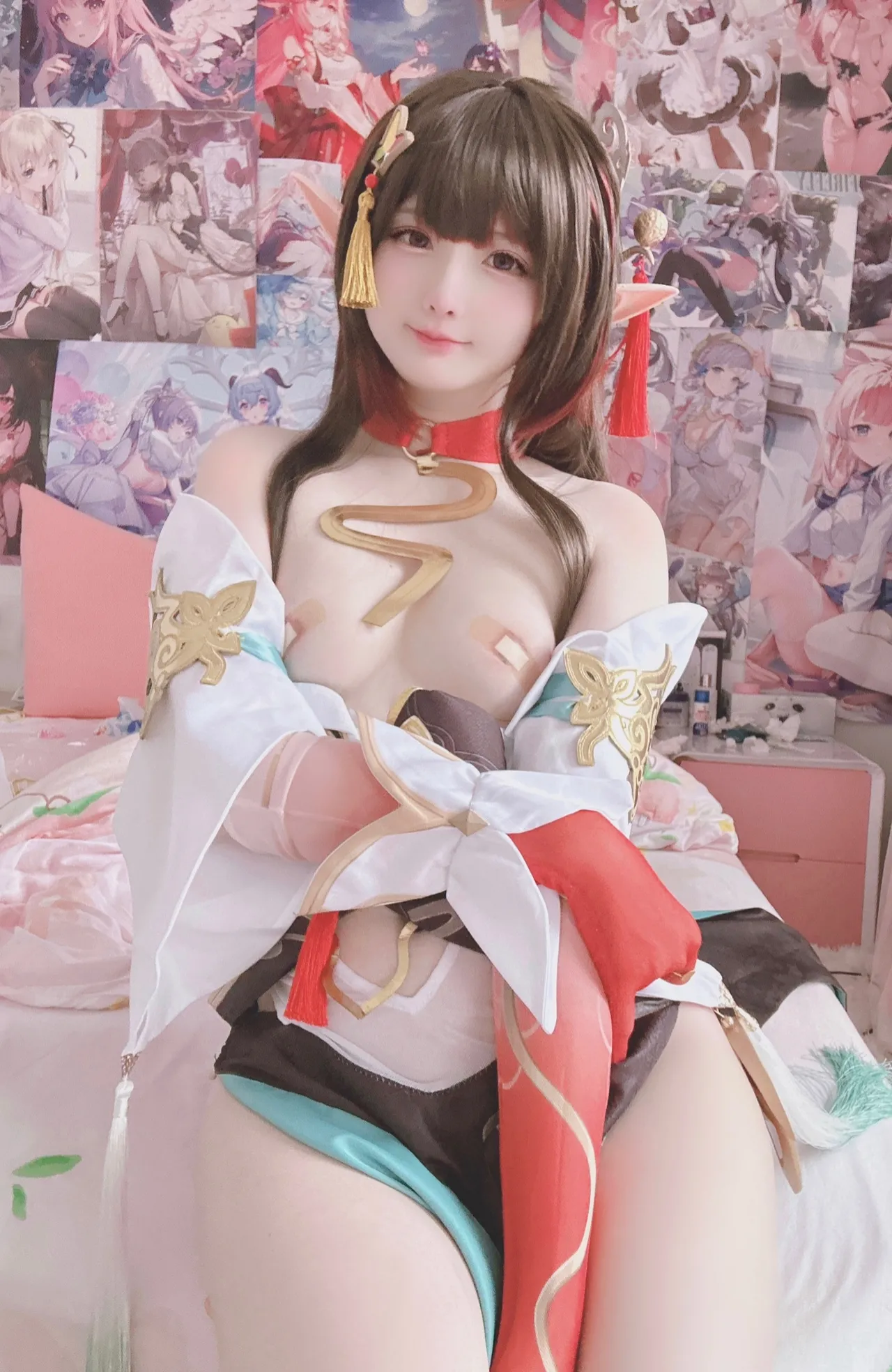 Xidaidai 习呆呆  Lingsha with GIF (Honkai Star Rail) Decensored-erohere6.webp