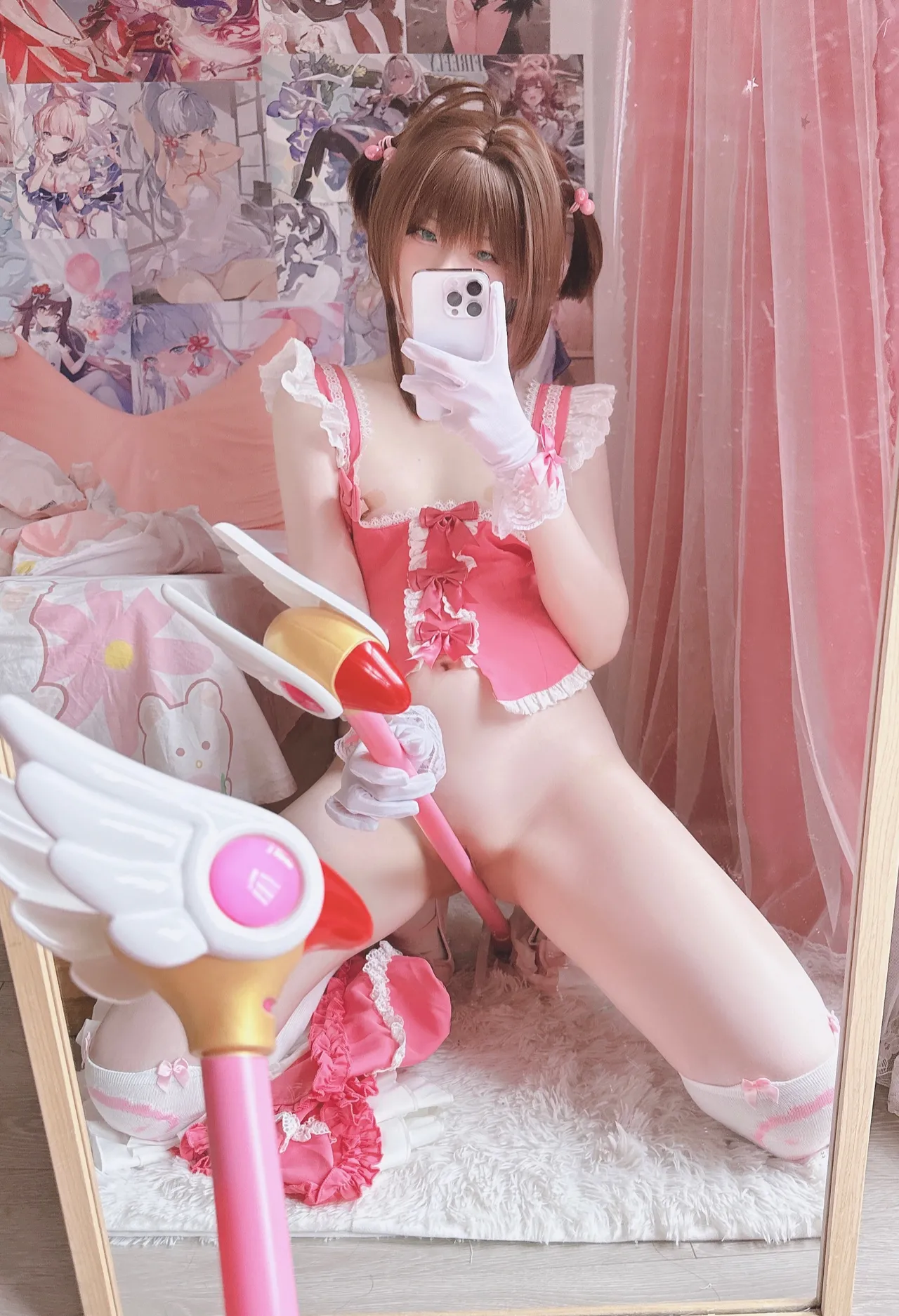 Xidaidai 习呆呆 Sakura Kinomoto with GIF (Cardcaptor Sakura) Decensored-erohere8.webp