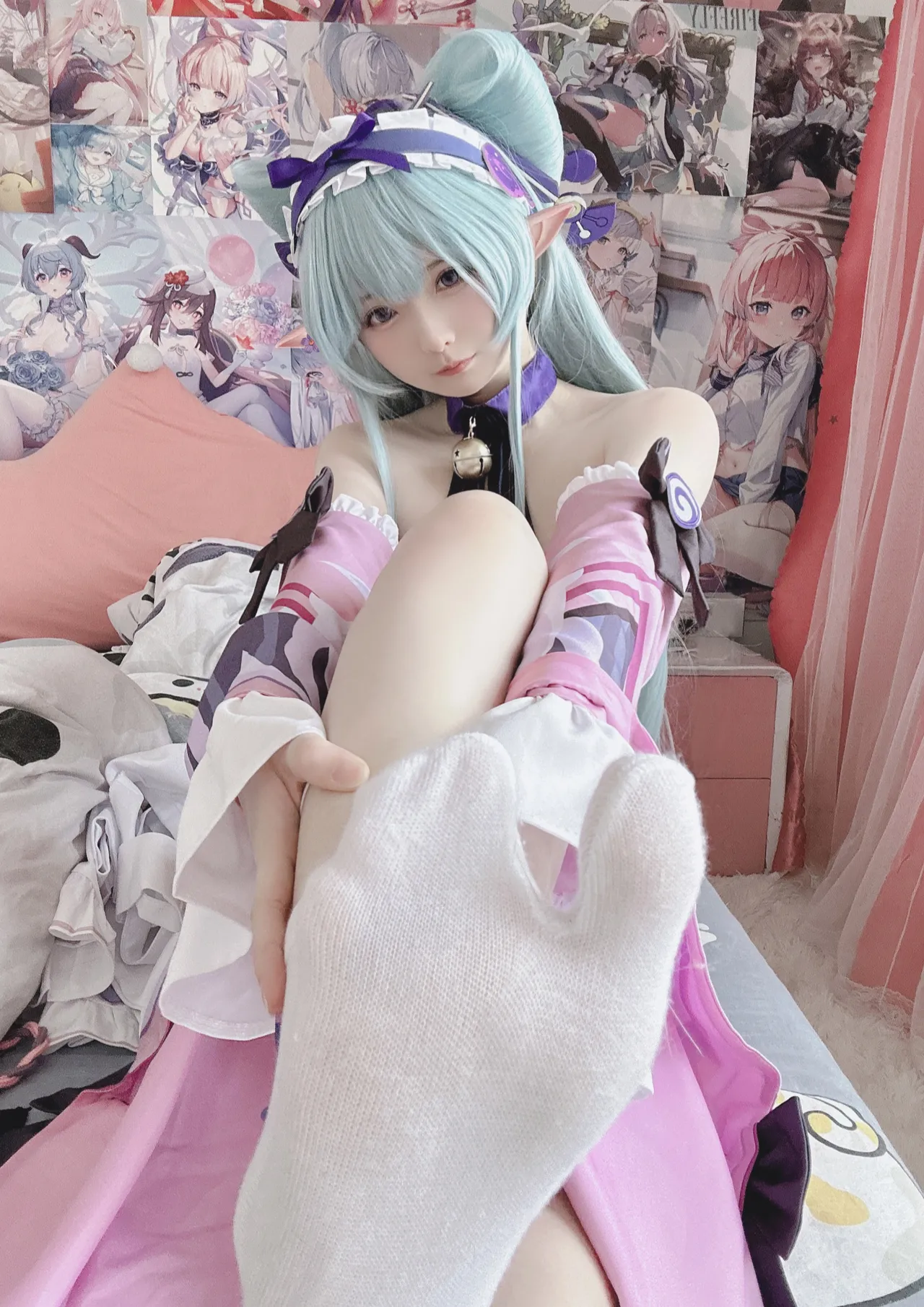 Xidaidai 习呆呆 Yumemizuki Mizuki with GIF (Genshin Impact) Decensored-erohere10.webp