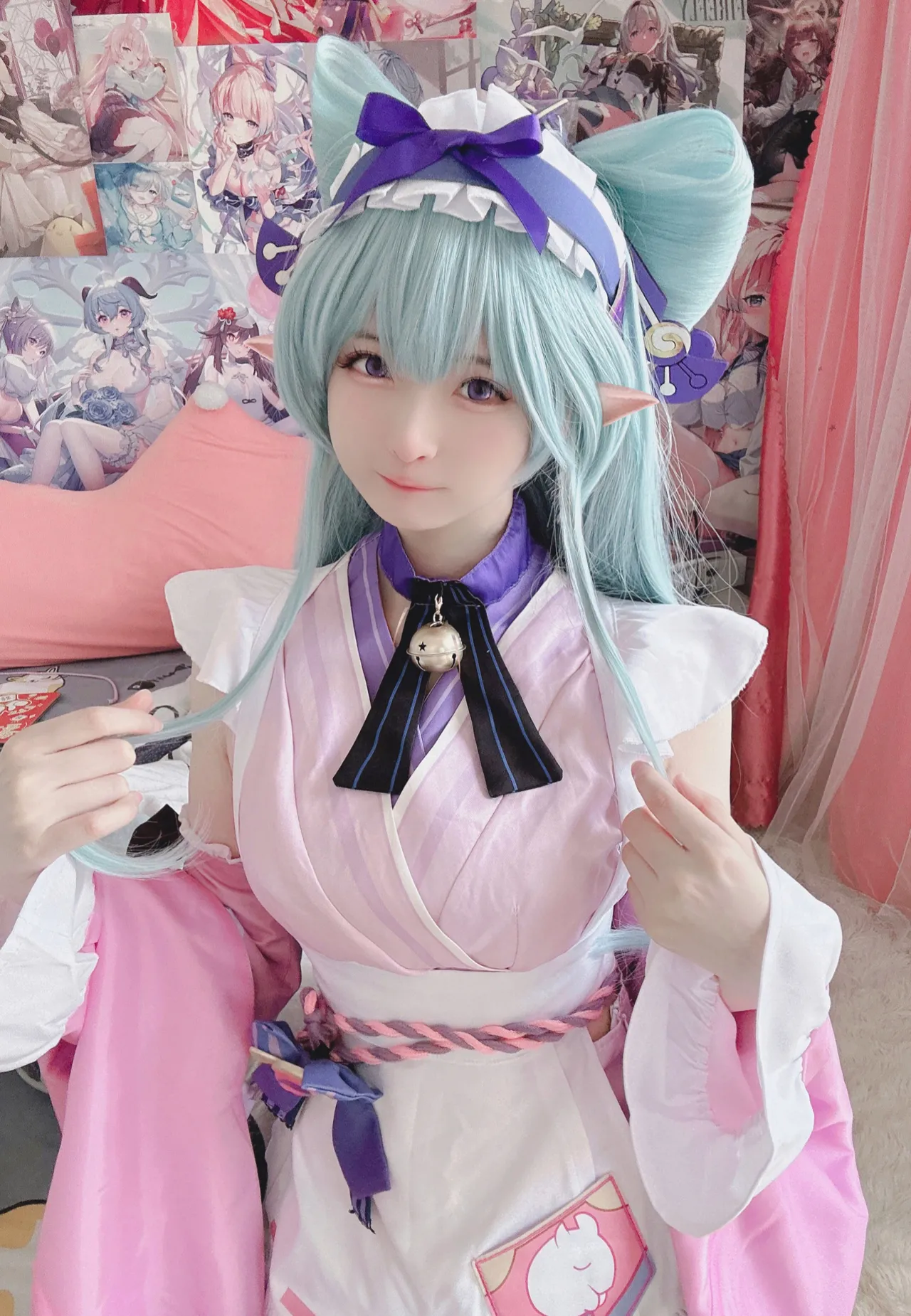 Xidaidai 习呆呆 Yumemizuki Mizuki with GIF (Genshin Impact) Decensored-erohere2.webp