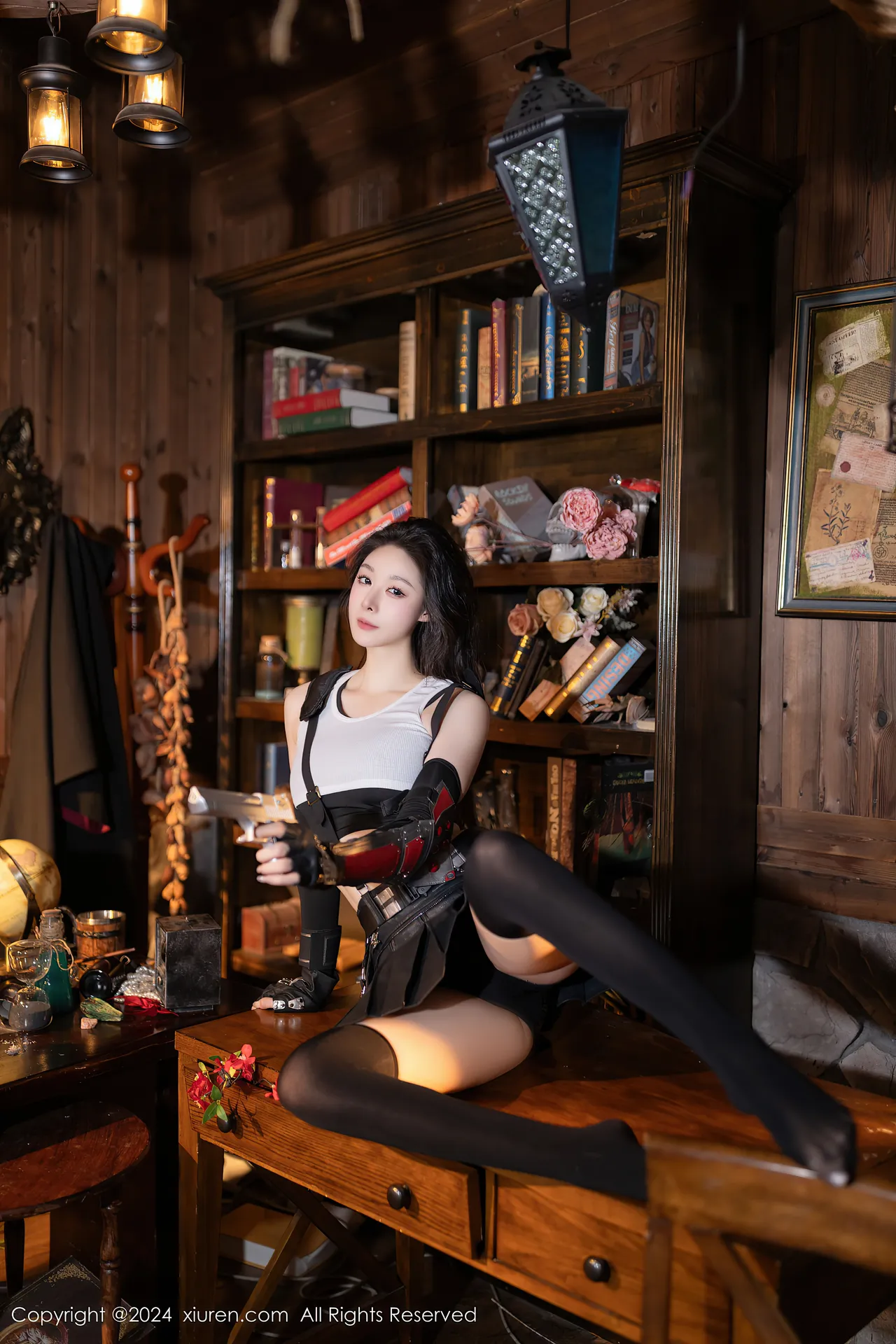 Xiuren秀人网 小逗逗 Tifa Lockhart-erohere7.webp