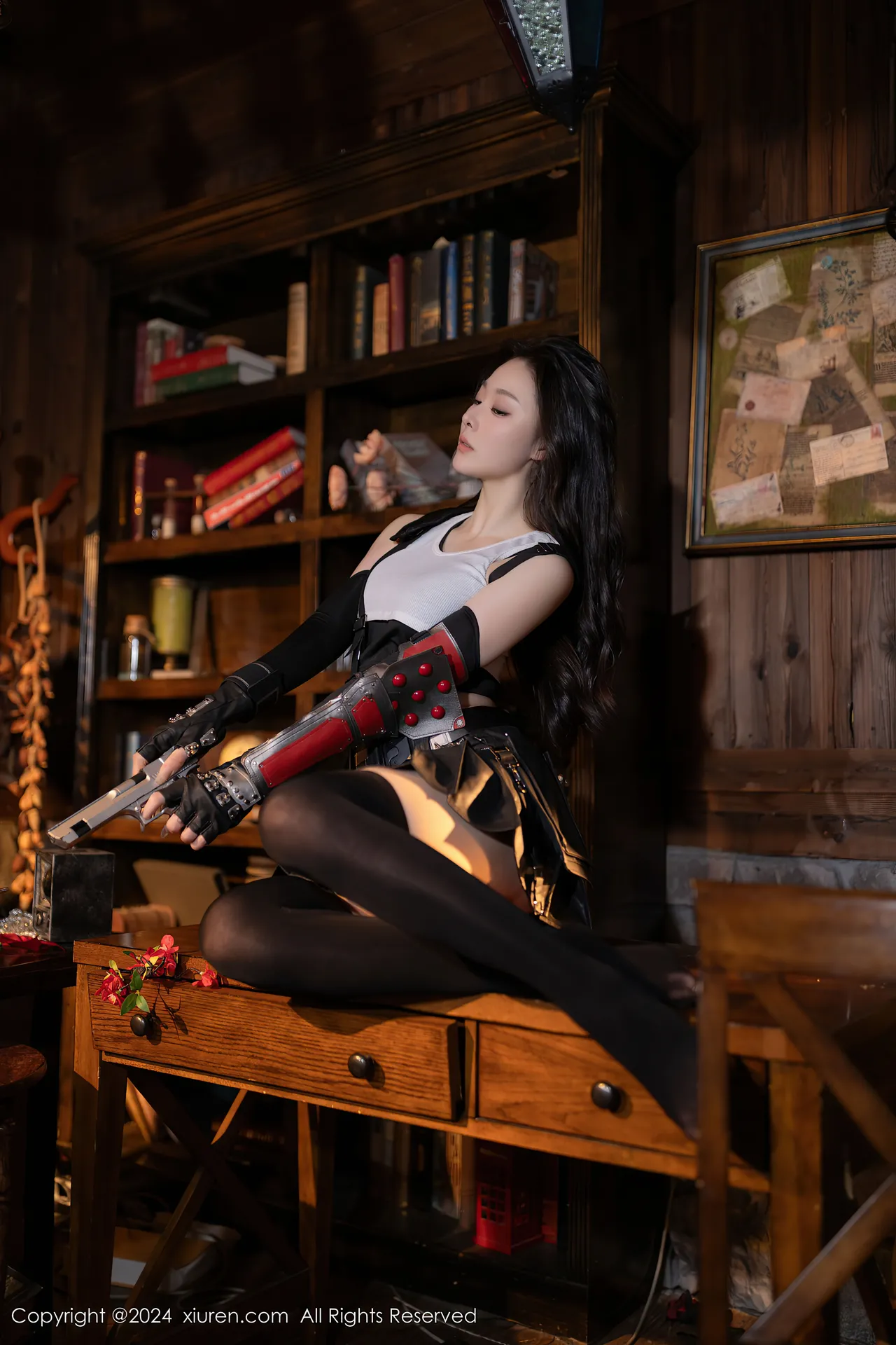 Xiuren秀人网 小逗逗 Tifa Lockhart-erohere8.webp