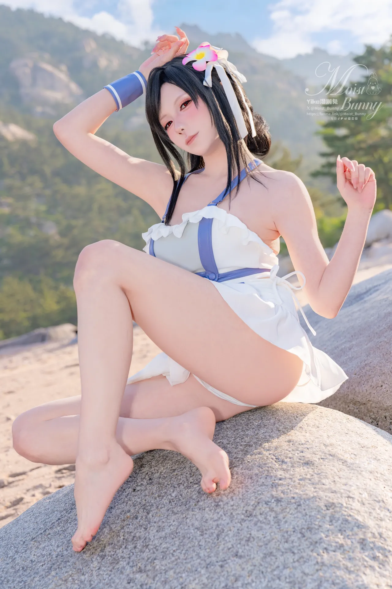 Yiko湿润兔 - 2025泳装限定作 海边假日 蒂法 (最终幻想)-erohere28.webp