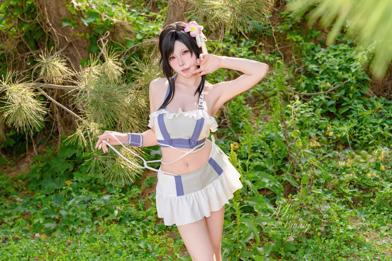 Yiko湿润兔 - 2025泳装限定作 海边假日 蒂法 (最终幻想)-erohere4.webp