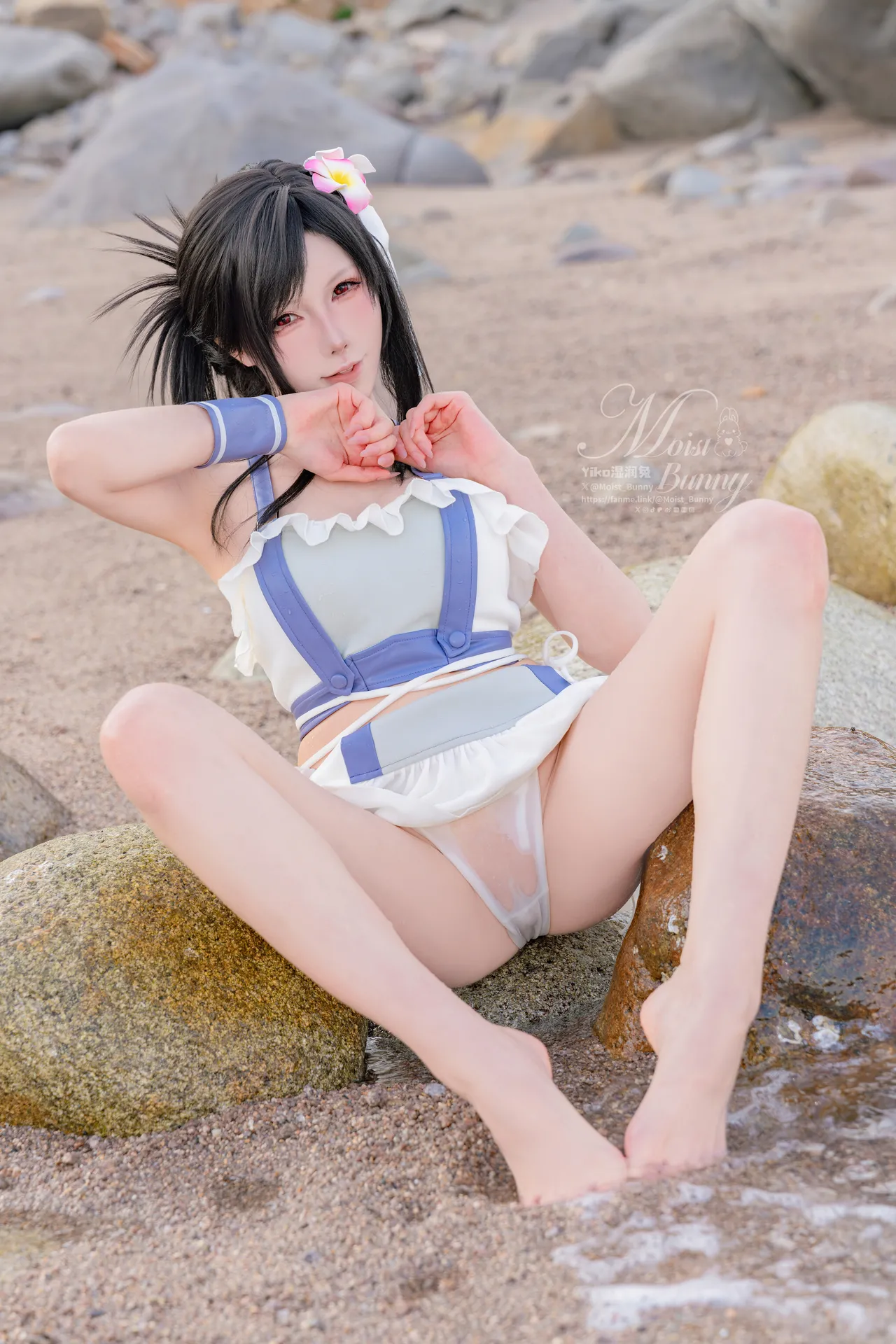 Yiko湿润兔 - 2025泳装限定作 海边假日 蒂法 (最终幻想)-erohere44.webp