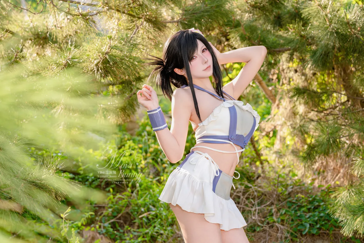 Yiko湿润兔 - 2025泳装限定作 海边假日 蒂法 (最终幻想)-erohere6.webp