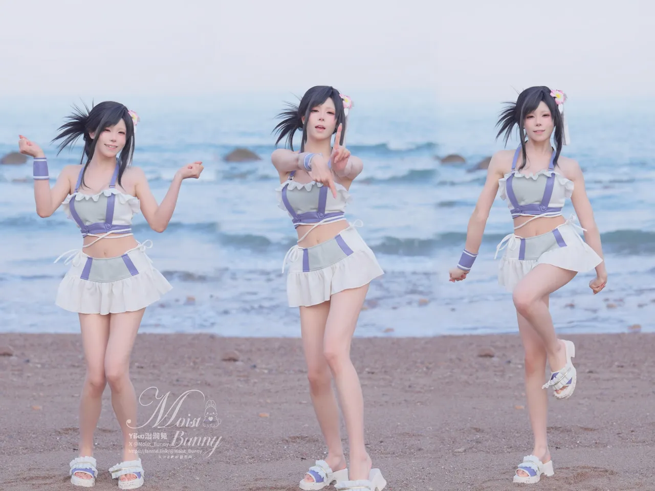 Yiko湿润兔 - 2025泳装限定作 海边假日 蒂法 (最终幻想)-erohere73.webp