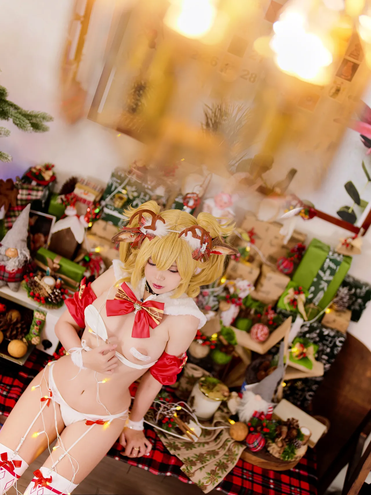 ZinieQ - Barbara Christmas (Genshin Impact)-erohere26.webp