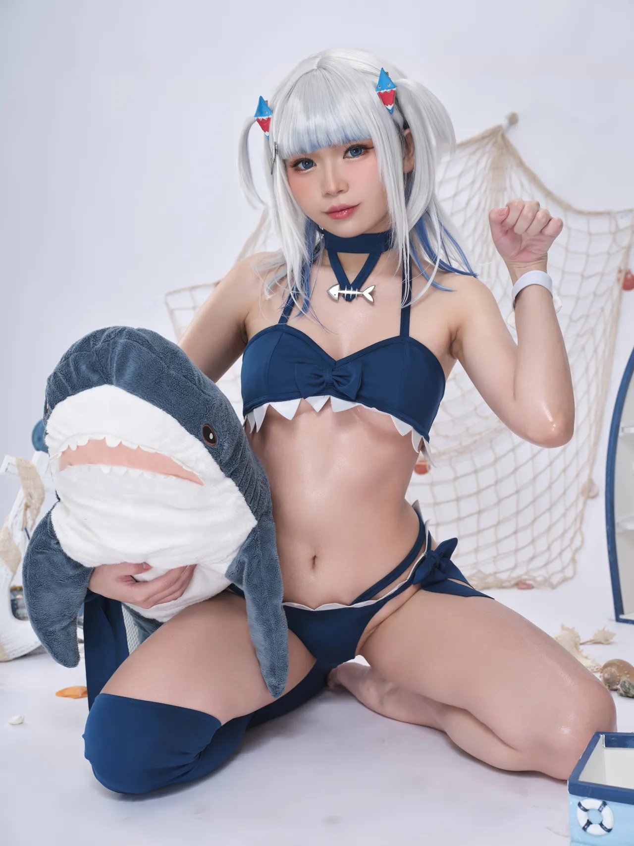 ZinieQ - Gawr Gura Swimsuit-erohere14.webp