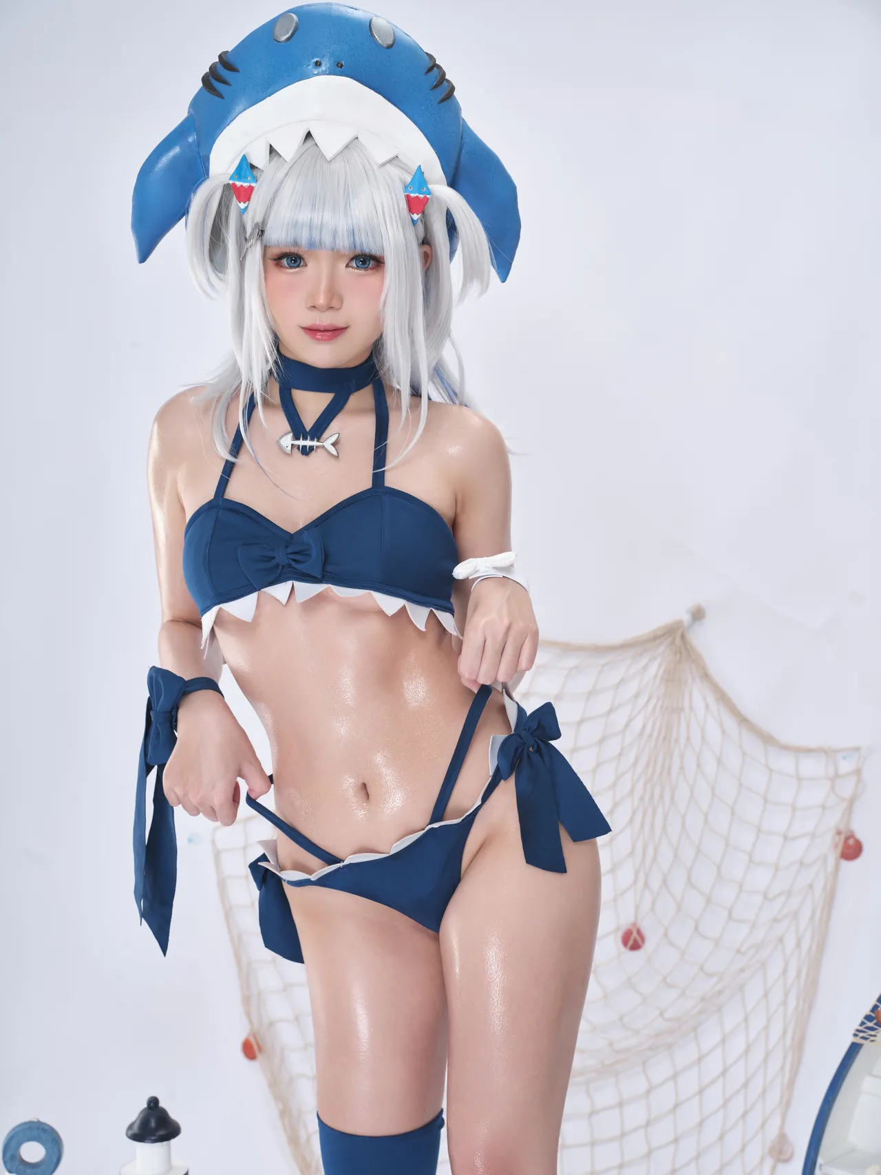 ZinieQ - Gawr Gura Swimsuit-erohere3.webp