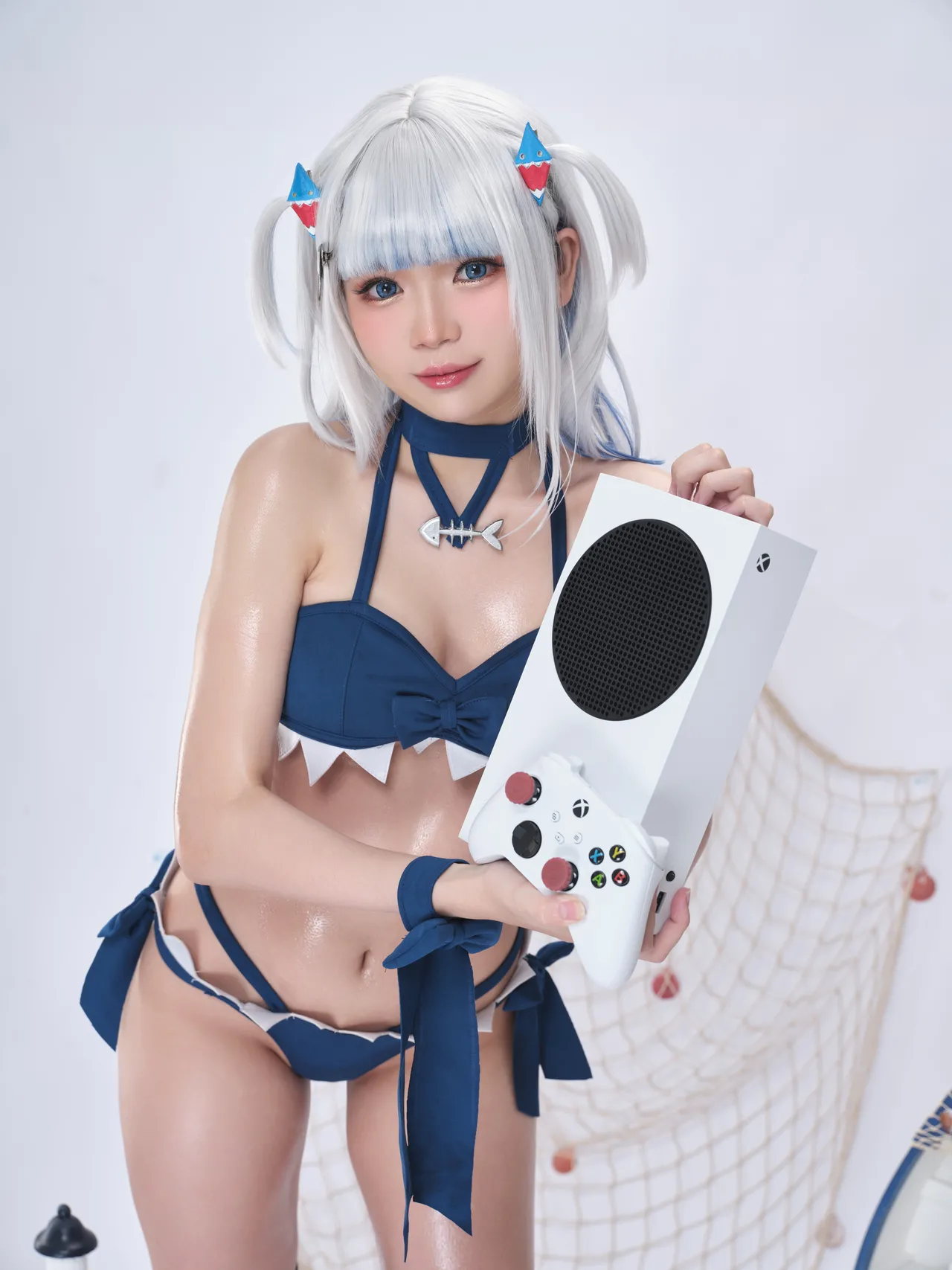 ZinieQ - Gawr Gura Swimsuit-erohere6.webp
