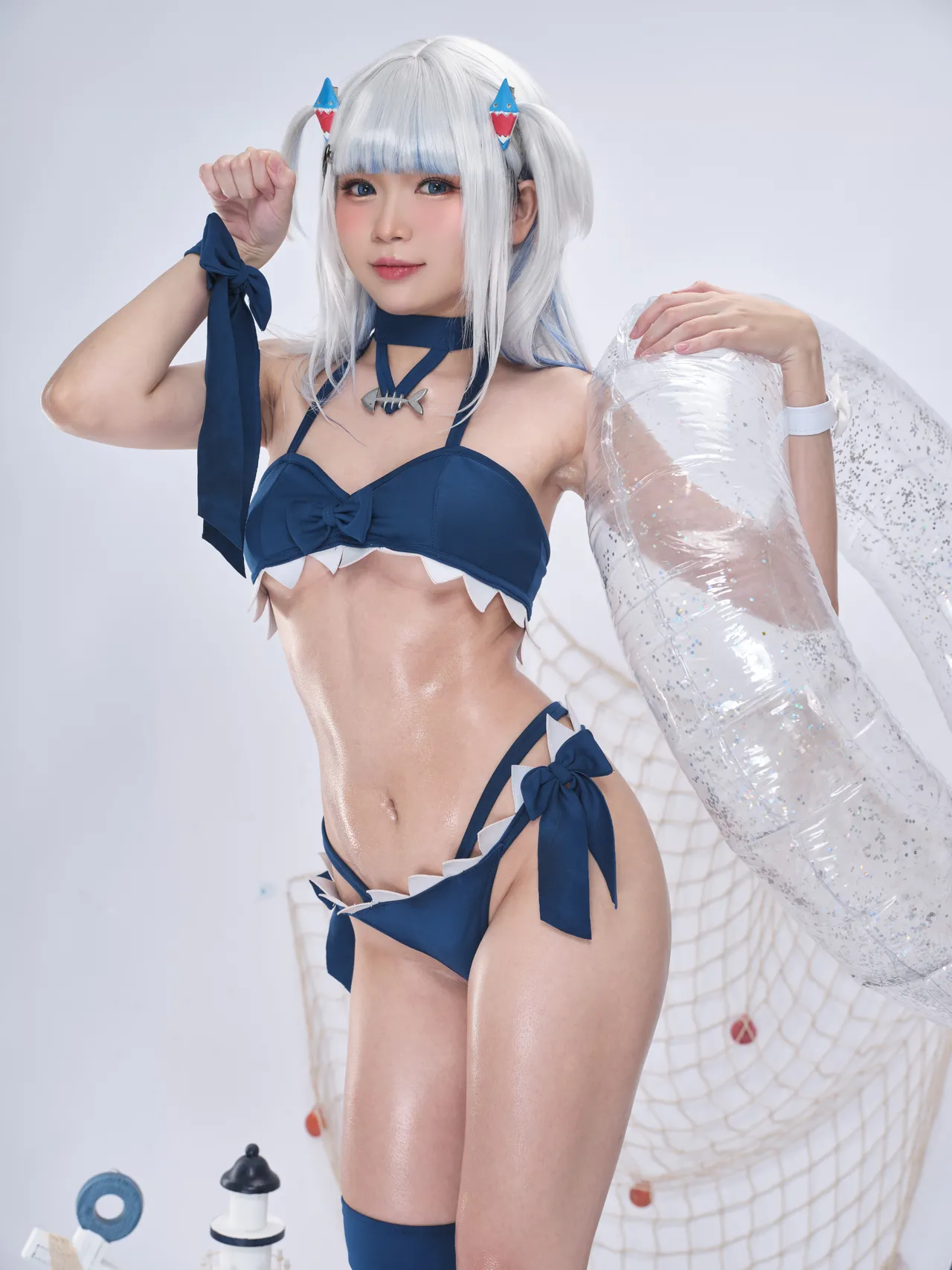 ZinieQ - Gawr Gura Swimsuit-erohere8.webp