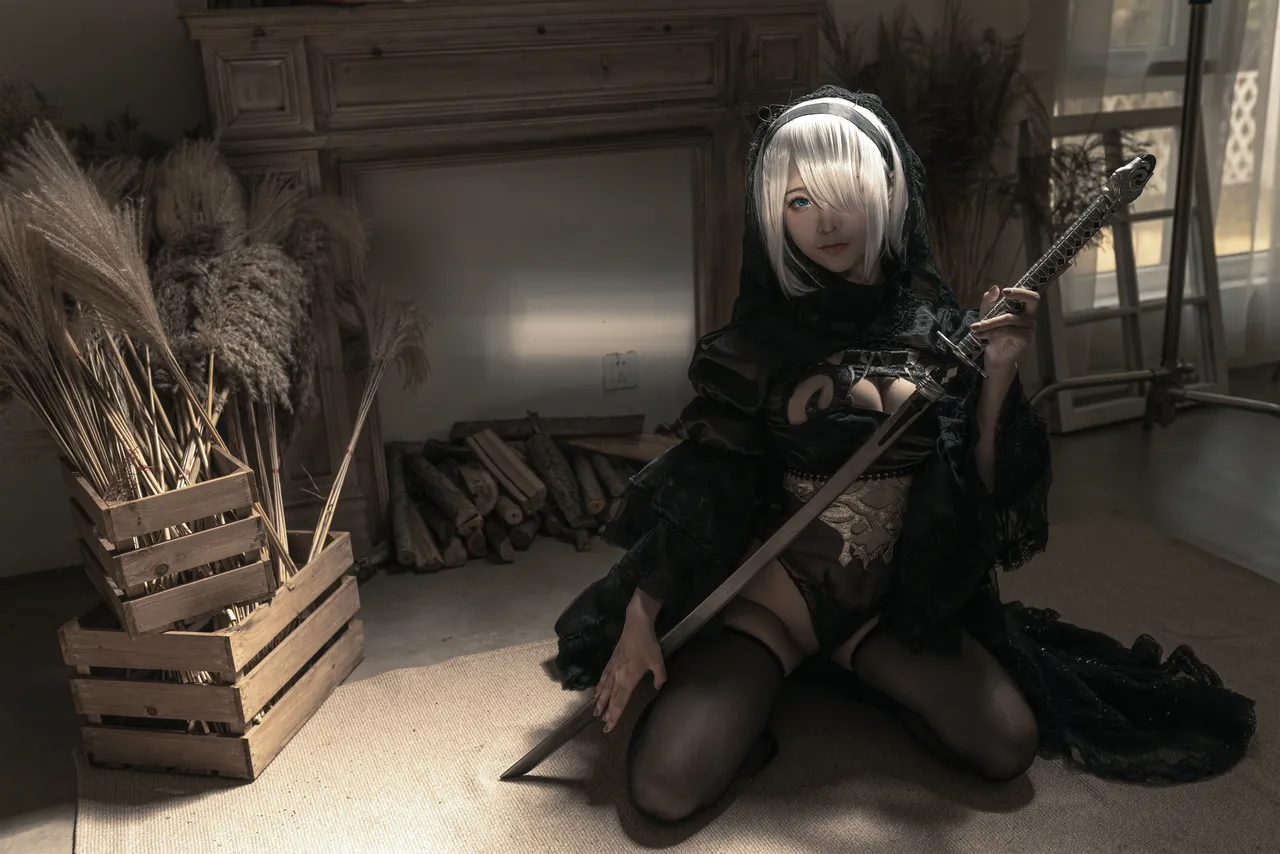 chunmomooo NieRAutomata Black Flower Wedding (NieRAutomata)-erohere10.webp
