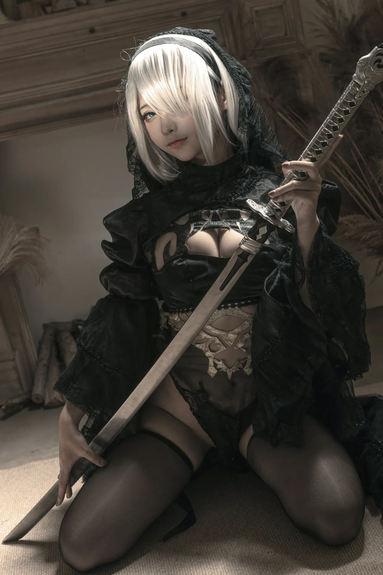 chunmomooo NieRAutomata Black Flower Wedding (NieRAutomata)-erohere11.webp