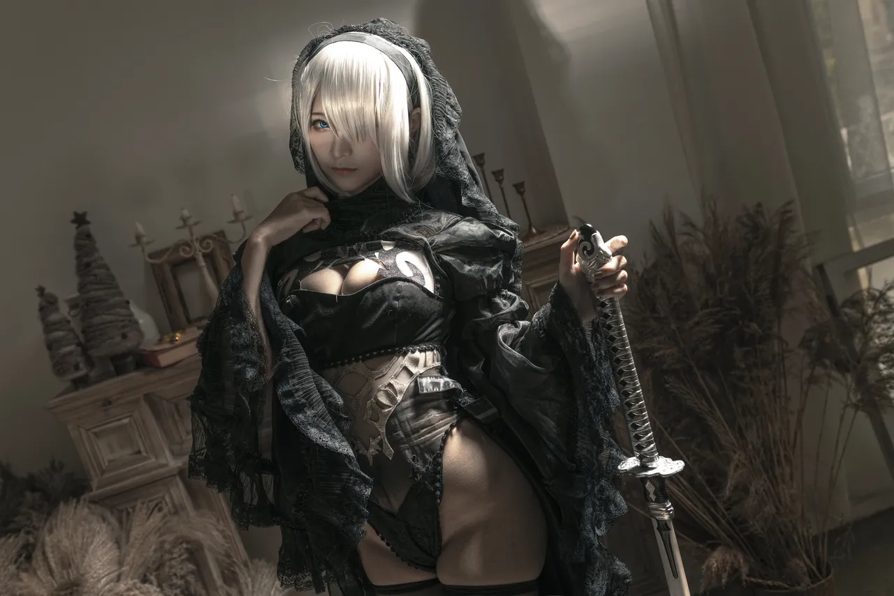 chunmomooo NieRAutomata Black Flower Wedding (NieRAutomata)-erohere15.webp