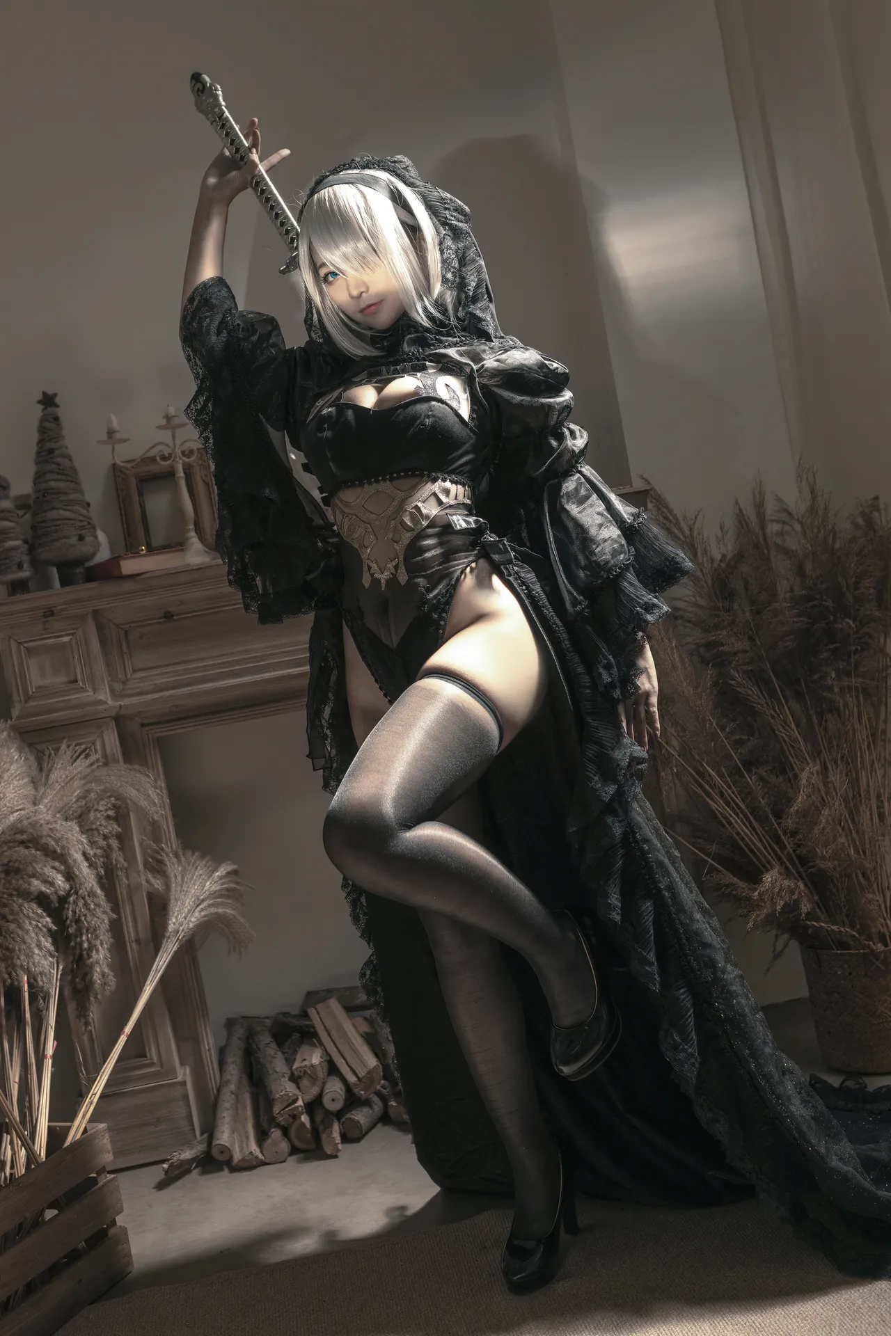 chunmomooo NieRAutomata Black Flower Wedding (NieRAutomata)-erohere17.webp