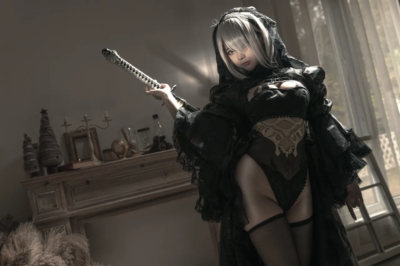 chunmomooo NieRAutomata Black Flower Wedding (NieRAutomata)-erohere20.webp
