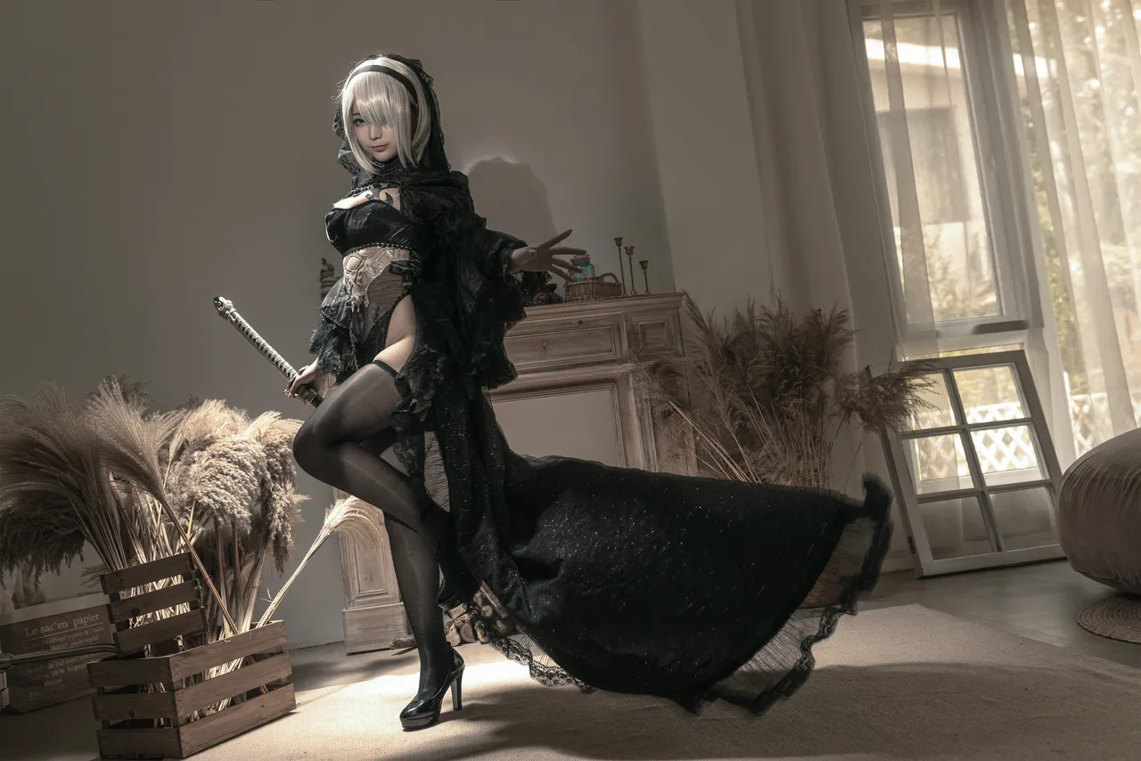 chunmomooo NieRAutomata Black Flower Wedding (NieRAutomata)-erohere3.webp