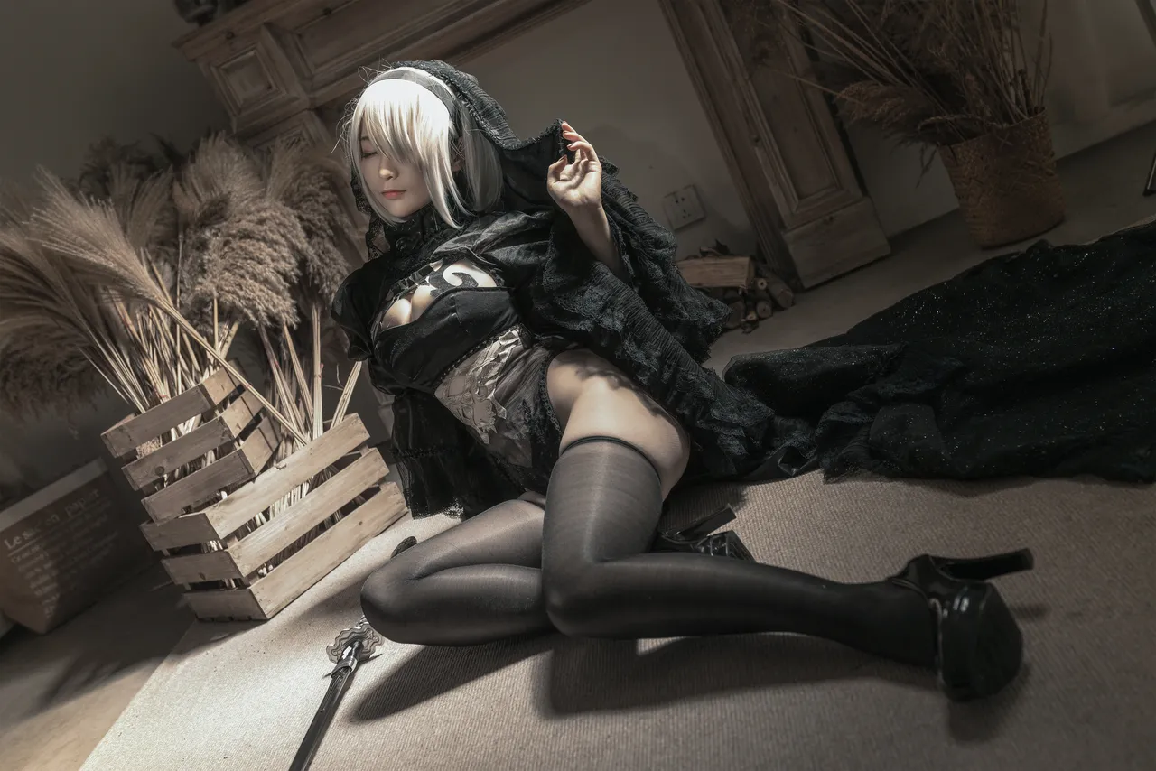 chunmomooo NieRAutomata Black Flower Wedding (NieRAutomata)-erohere6.webp