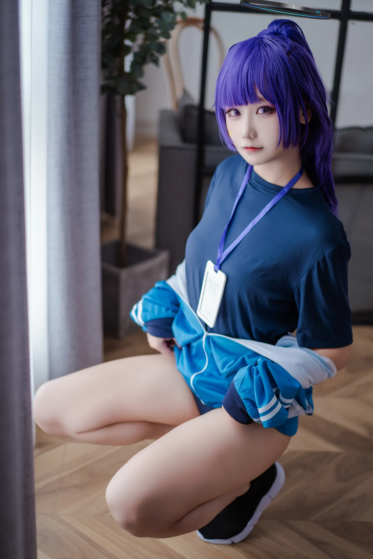 lunananya - 蔚蓝档案 早濑优香 体操服-erohere1.webp
