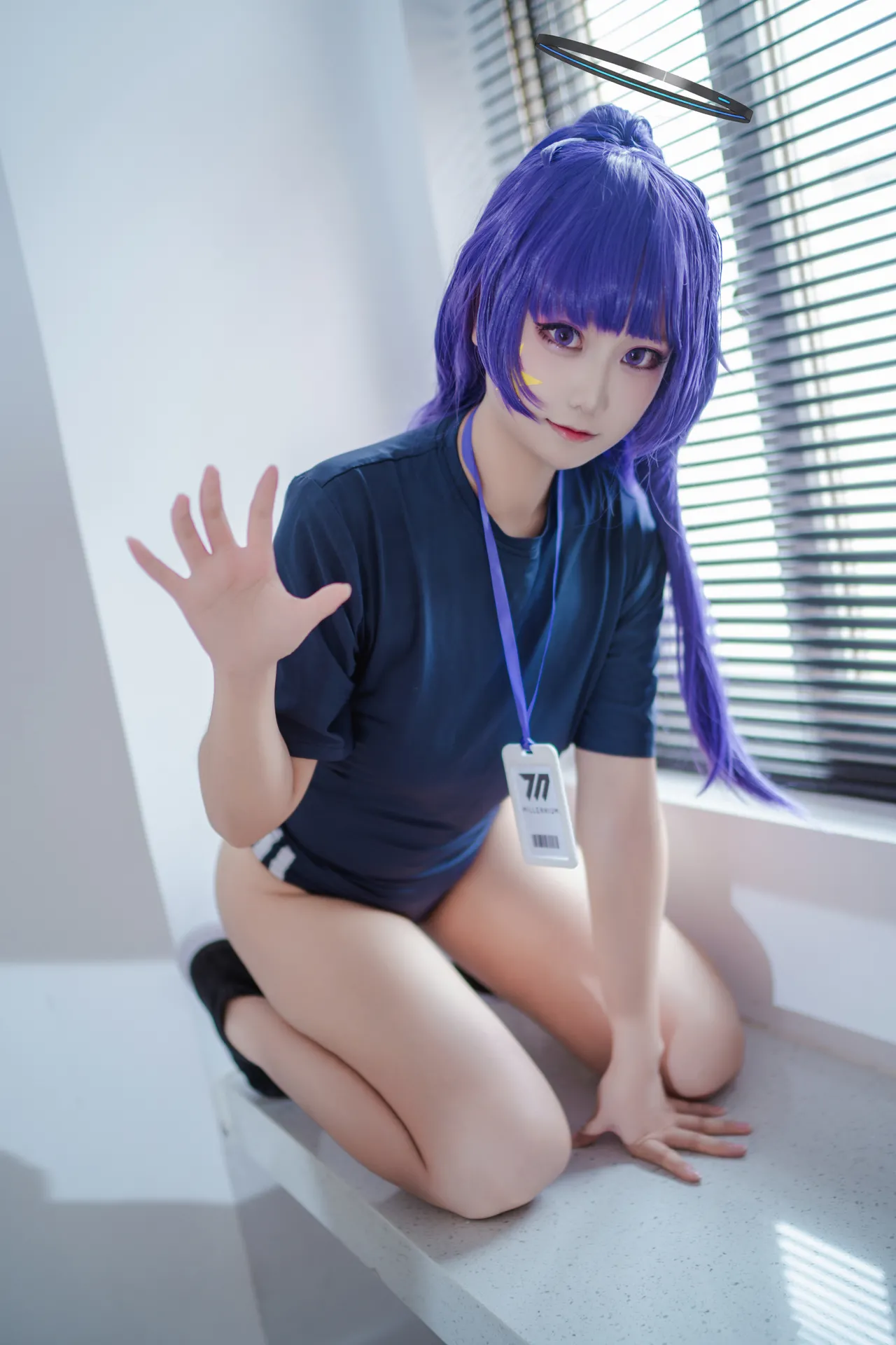 lunananya - 蔚蓝档案 早濑优香 体操服-erohere15.webp
