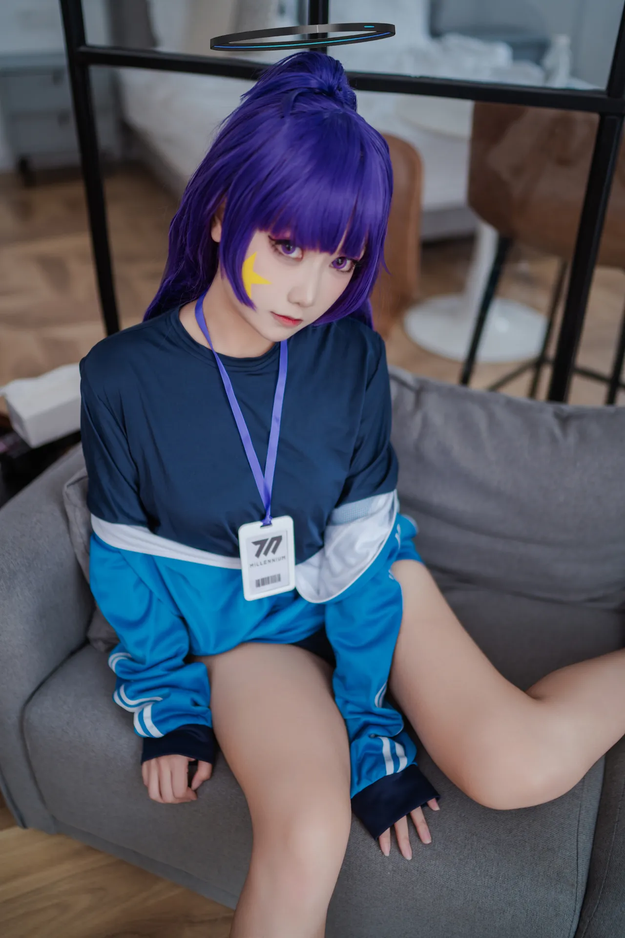 lunananya - 蔚蓝档案 早濑优香 体操服-erohere22.webp