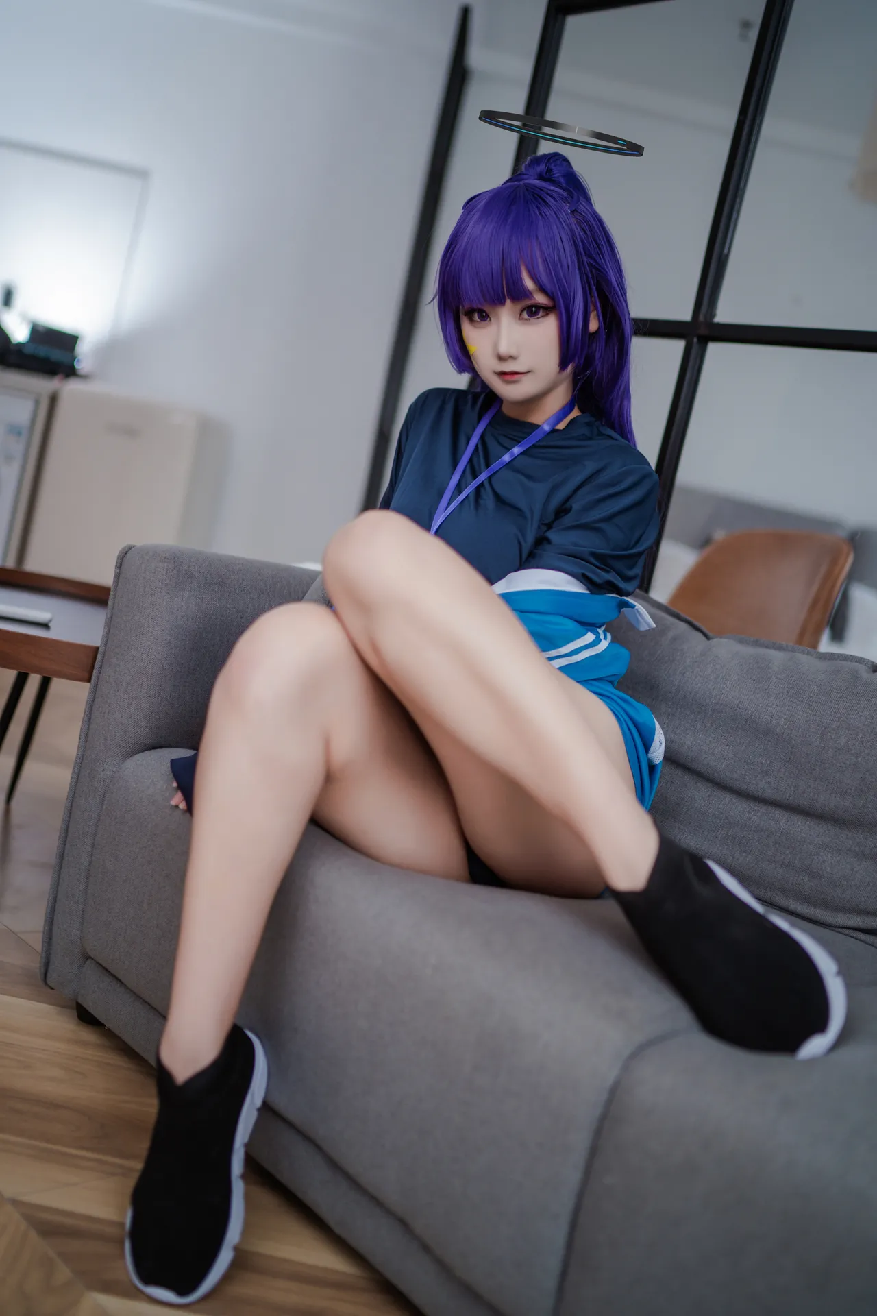lunananya - 蔚蓝档案 早濑优香 体操服-erohere23.webp