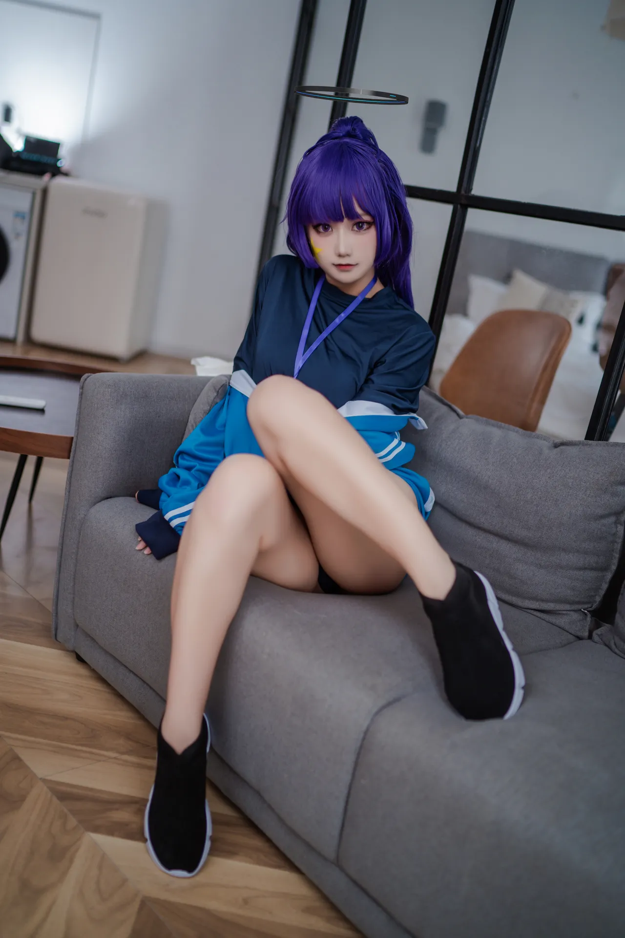 lunananya - 蔚蓝档案 早濑优香 体操服-erohere24.webp