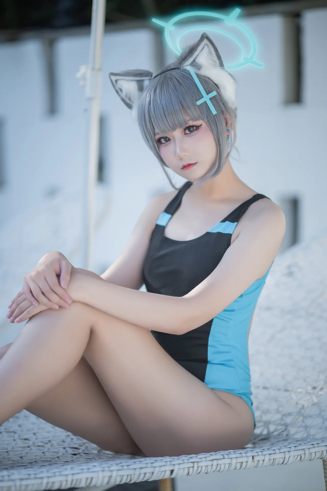 lunananya - 蔚蓝档案 砂狼白子 泳装-erohere10.webp