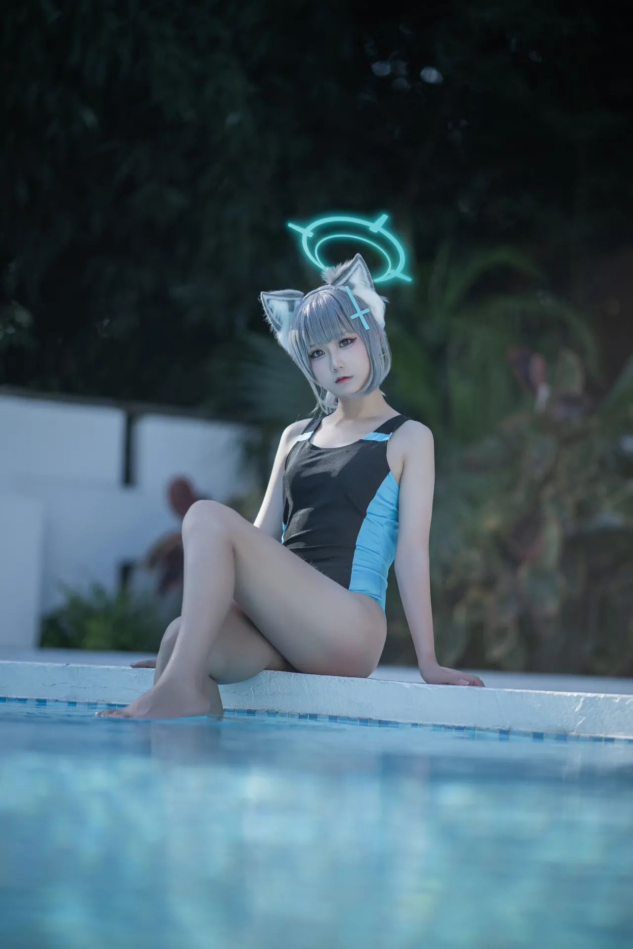 lunananya - 蔚蓝档案 砂狼白子 泳装-erohere22.webp