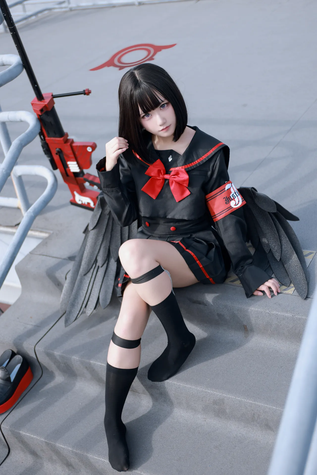 lunananya - 蔚蓝档案 静山真白（+自拍）-erohere14.webp