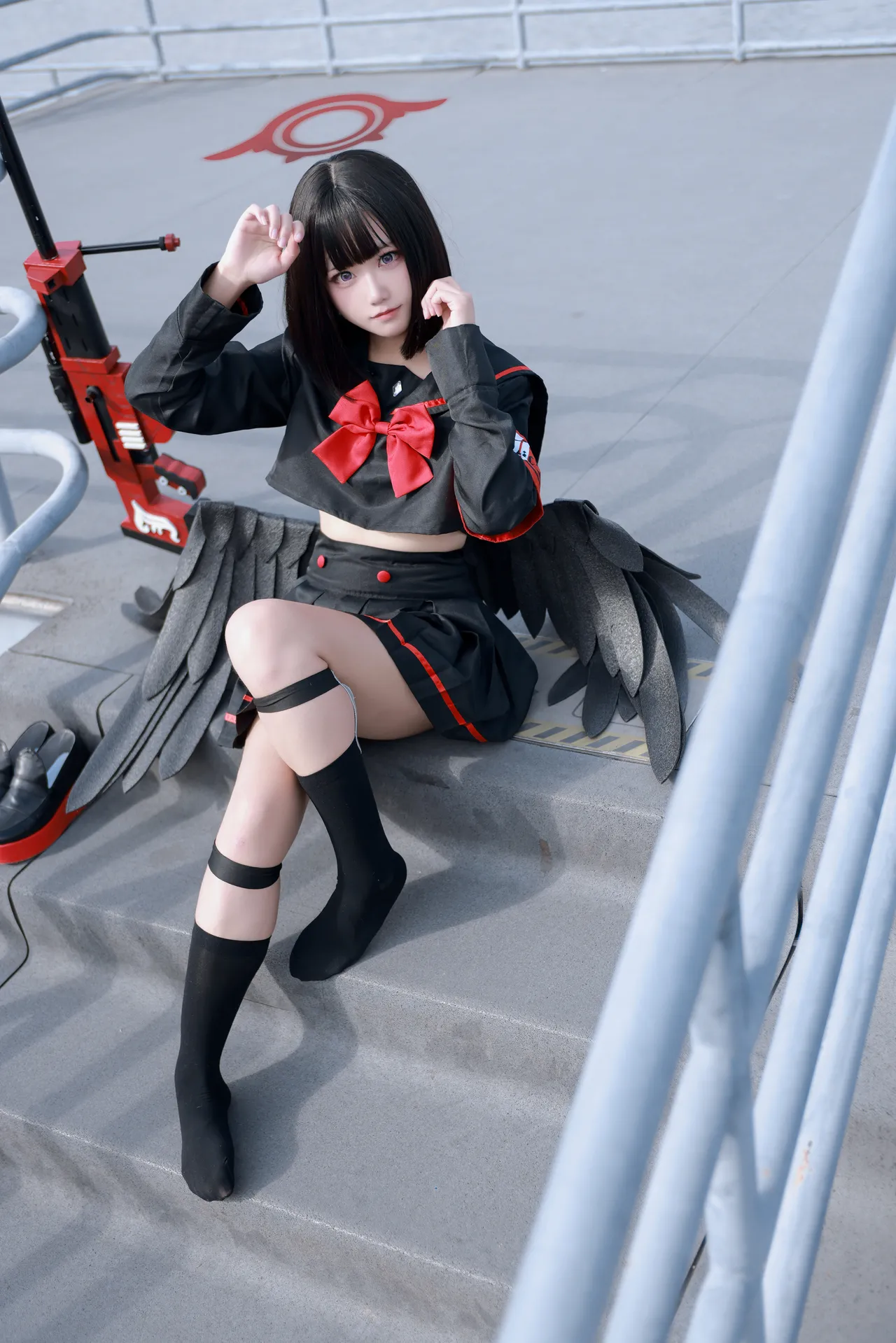 lunananya - 蔚蓝档案 静山真白（+自拍）-erohere15.webp