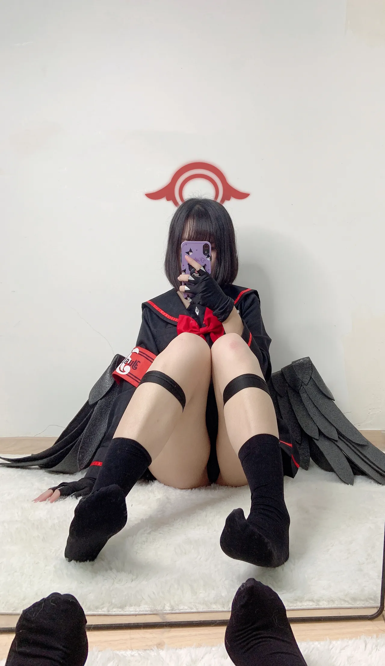 lunananya - 蔚蓝档案 静山真白（+自拍）-erohere22.webp