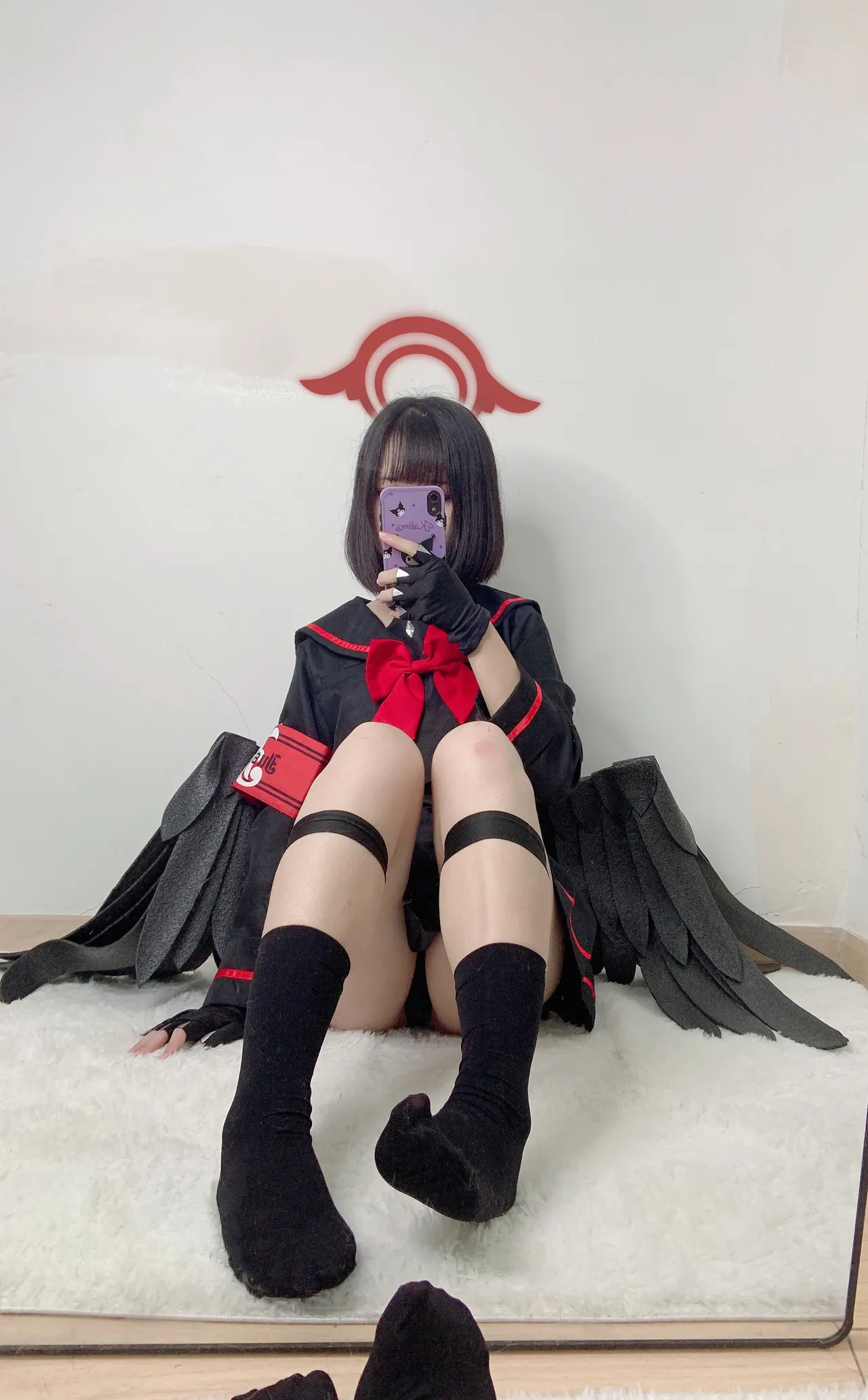 lunananya - 蔚蓝档案 静山真白（+自拍）-erohere23.webp